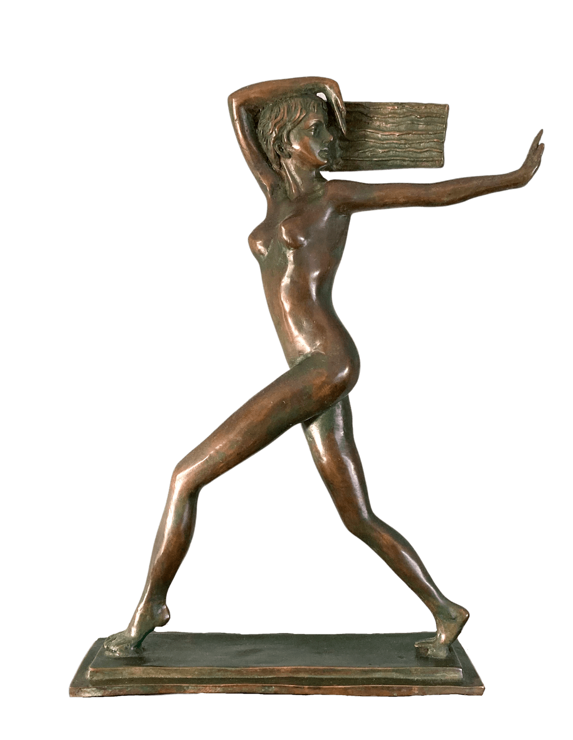 Bronzefigur LA BREZZA