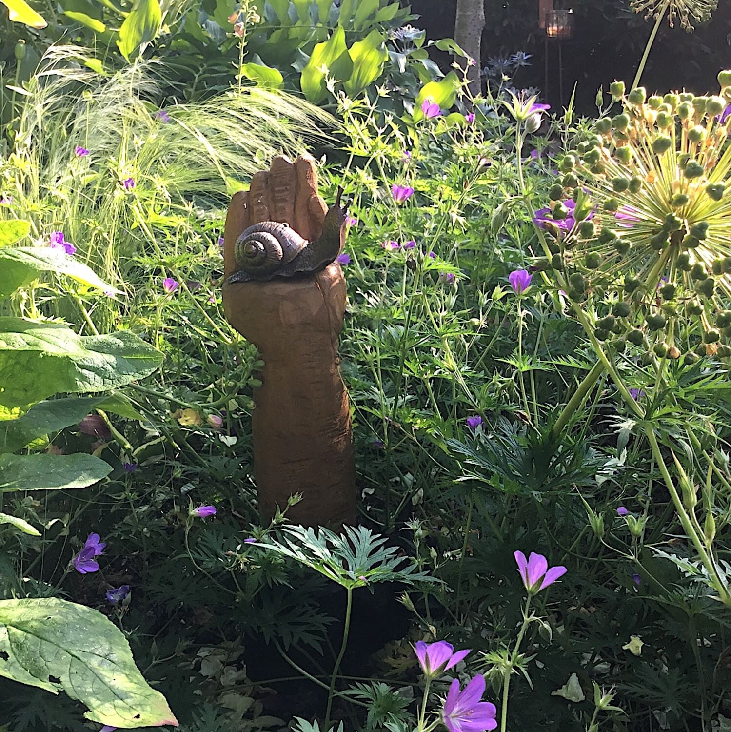 Magdeburg, Bronzeschnecke SALLY