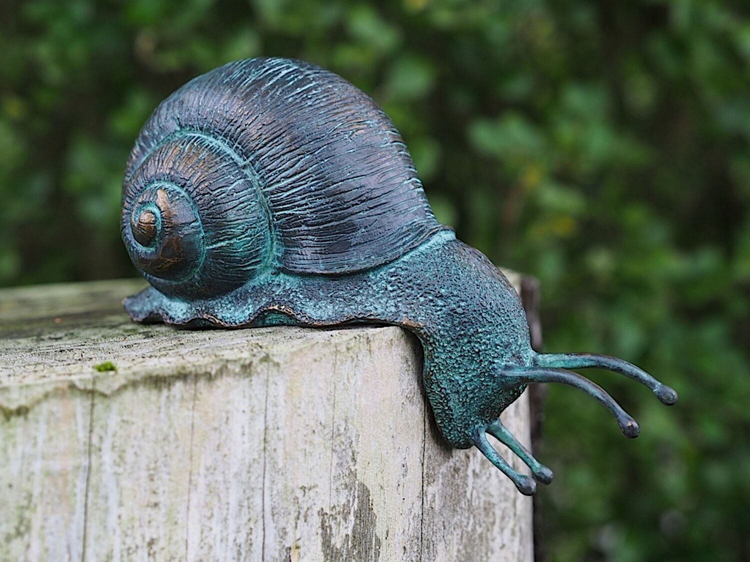 Bronzefigur Schnecke BRUNO 