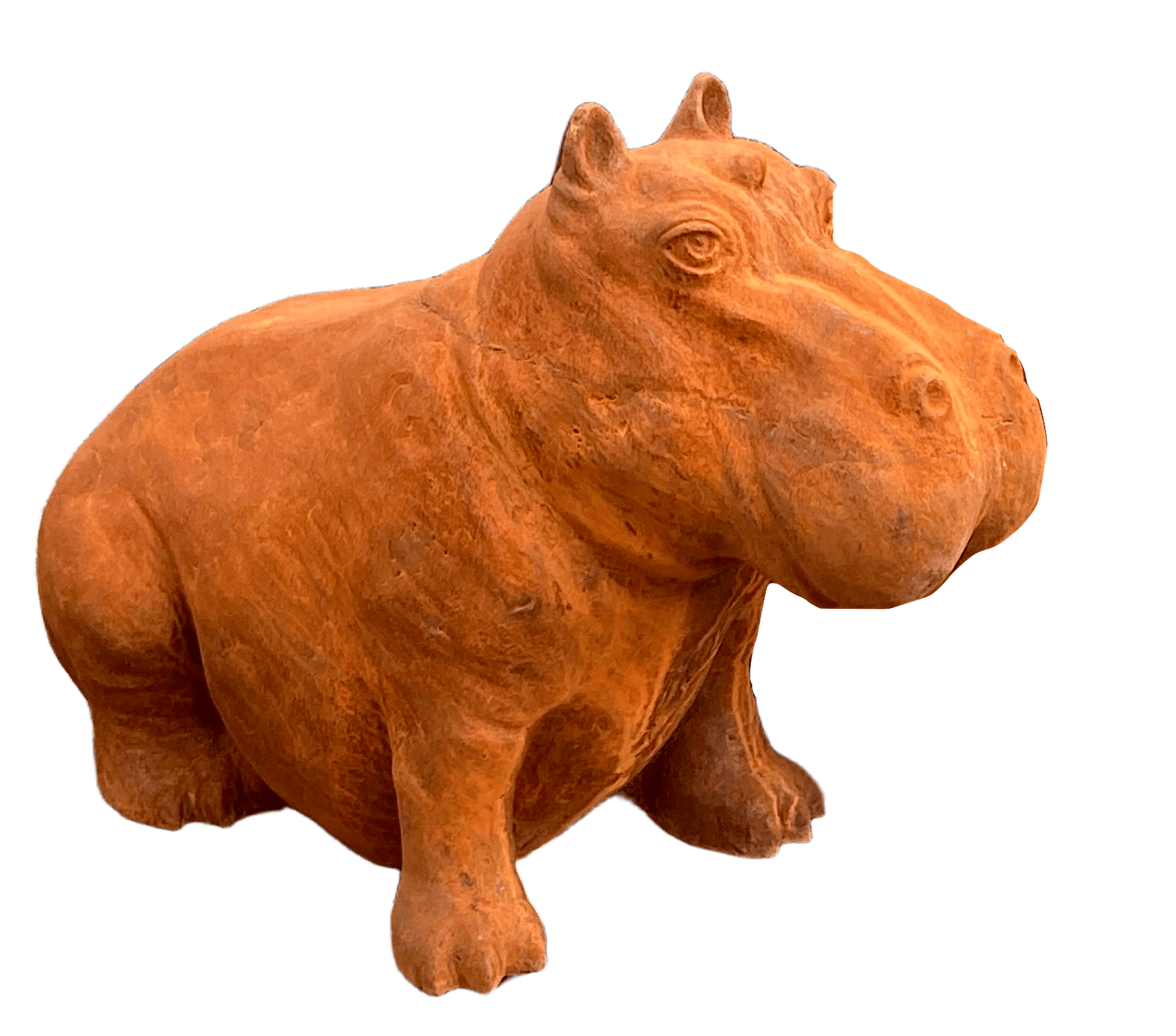 Gusseisen FLUSSPFERD, Nilpferd Hippo HOTTE
