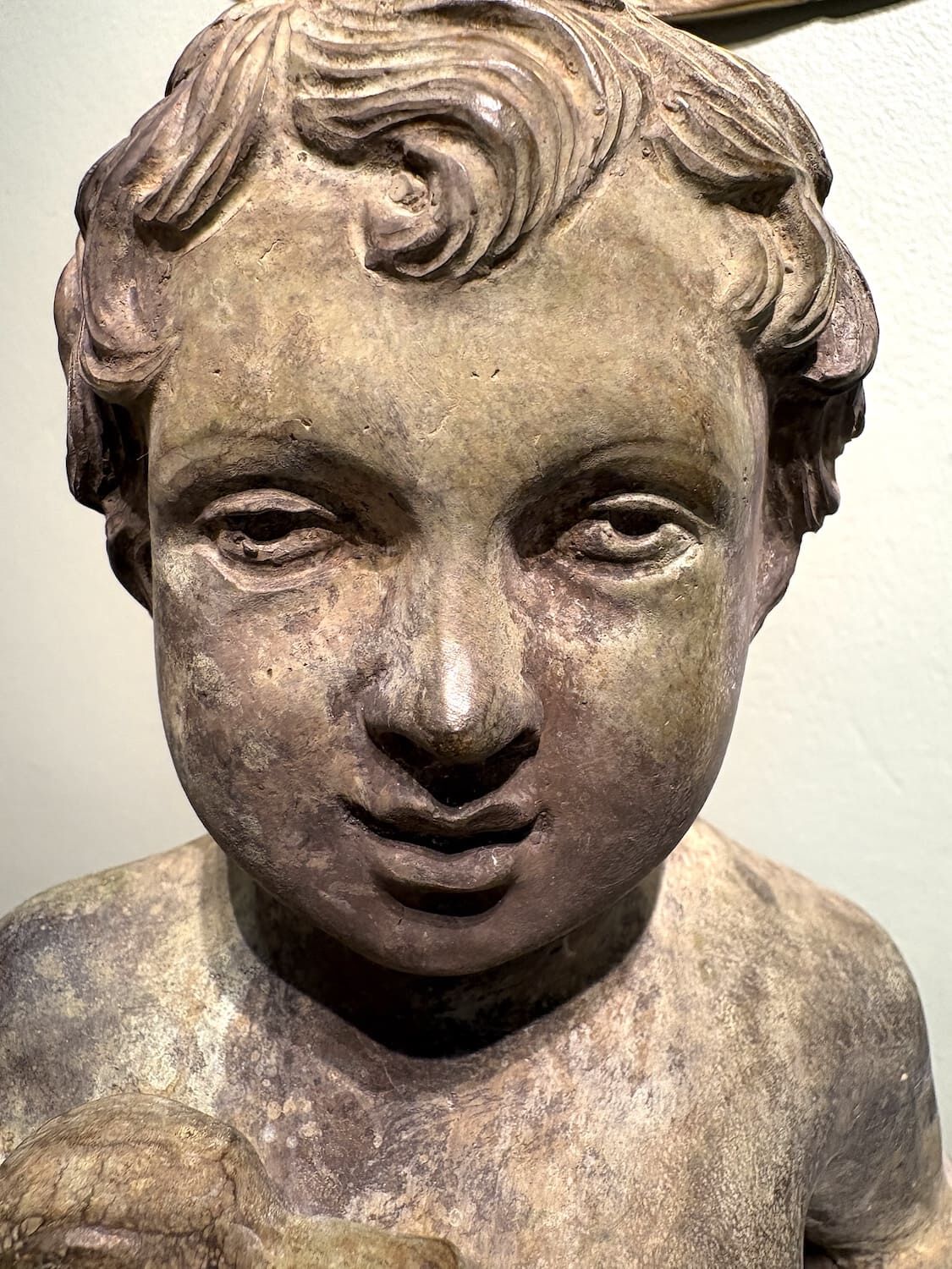 Bronzefigur Puttenpaar CASE DEI VETTII, POMPEJI, jeweils 55 cm