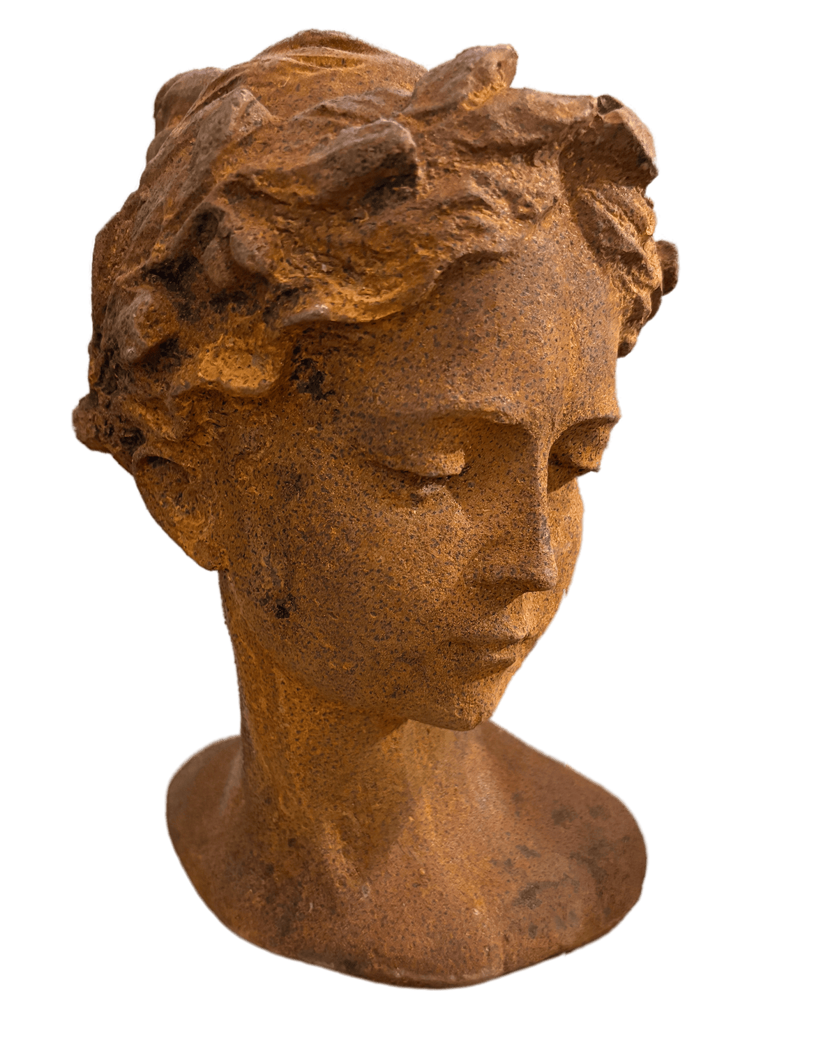 Kopfbüste MERCURIUS, Gusseisen