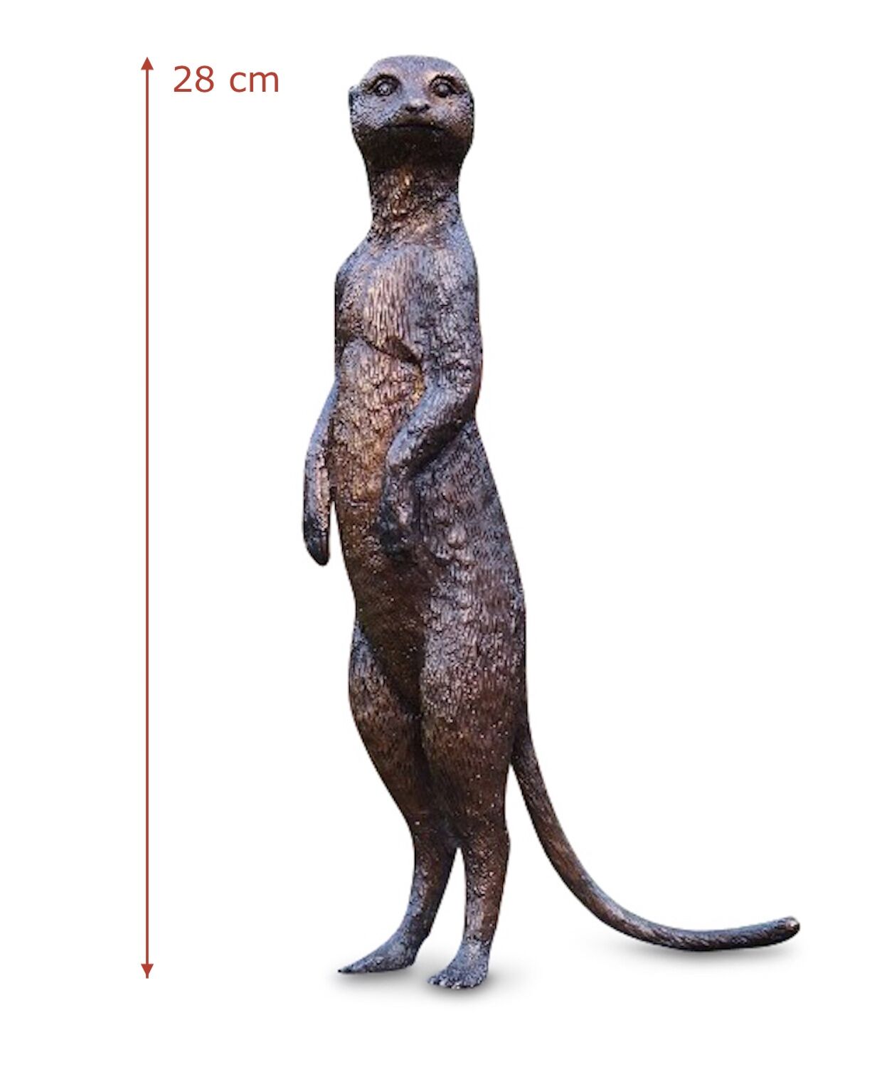 Bronzefigur Erdmännchen KARL