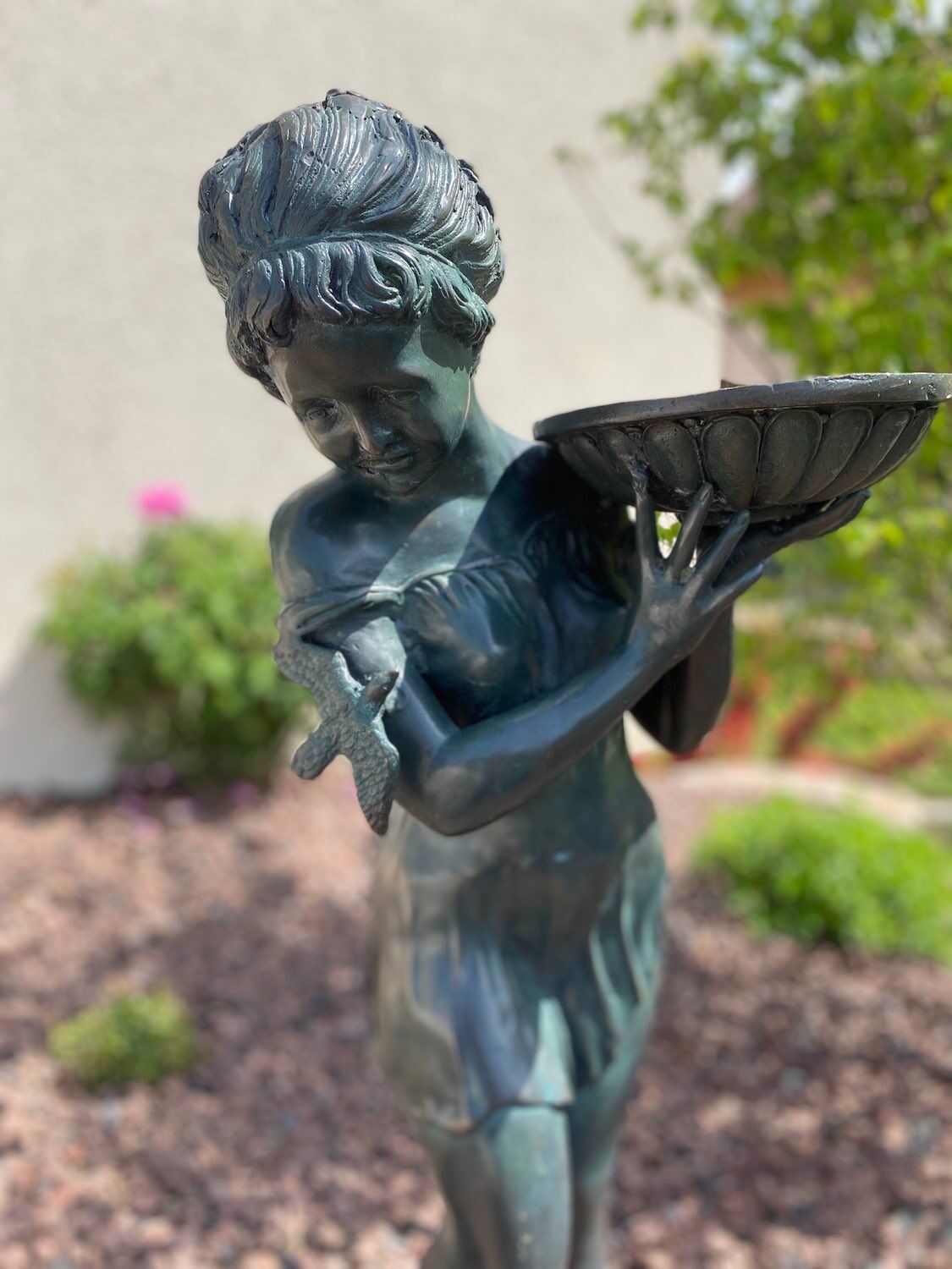 Neunkirchen/Saarland: Bronzebrunnen EPONA, 89 cm Neunkirchen/Saarland: Bronzebrunnen EPONA, 89 cm