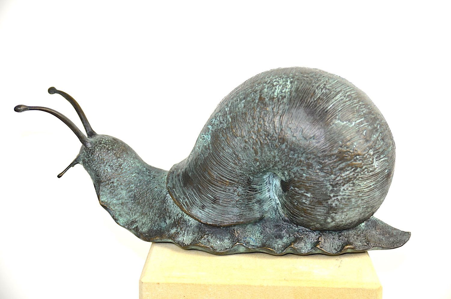 Bronzefigur Schnecke GERD