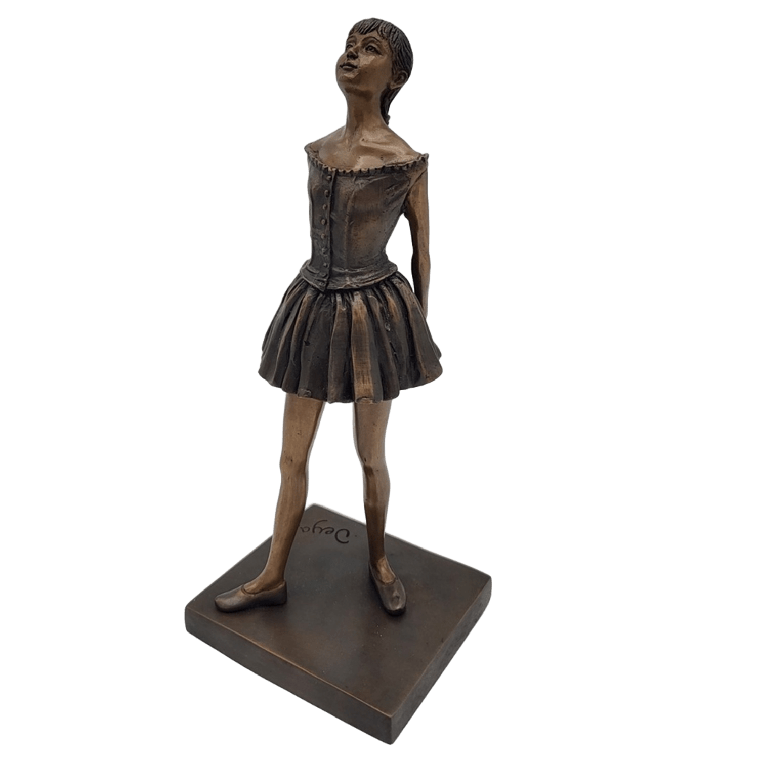 Bronzefigur DEGAS KLEINE VIERZEHNJÄHRIGE TÄNZERIN