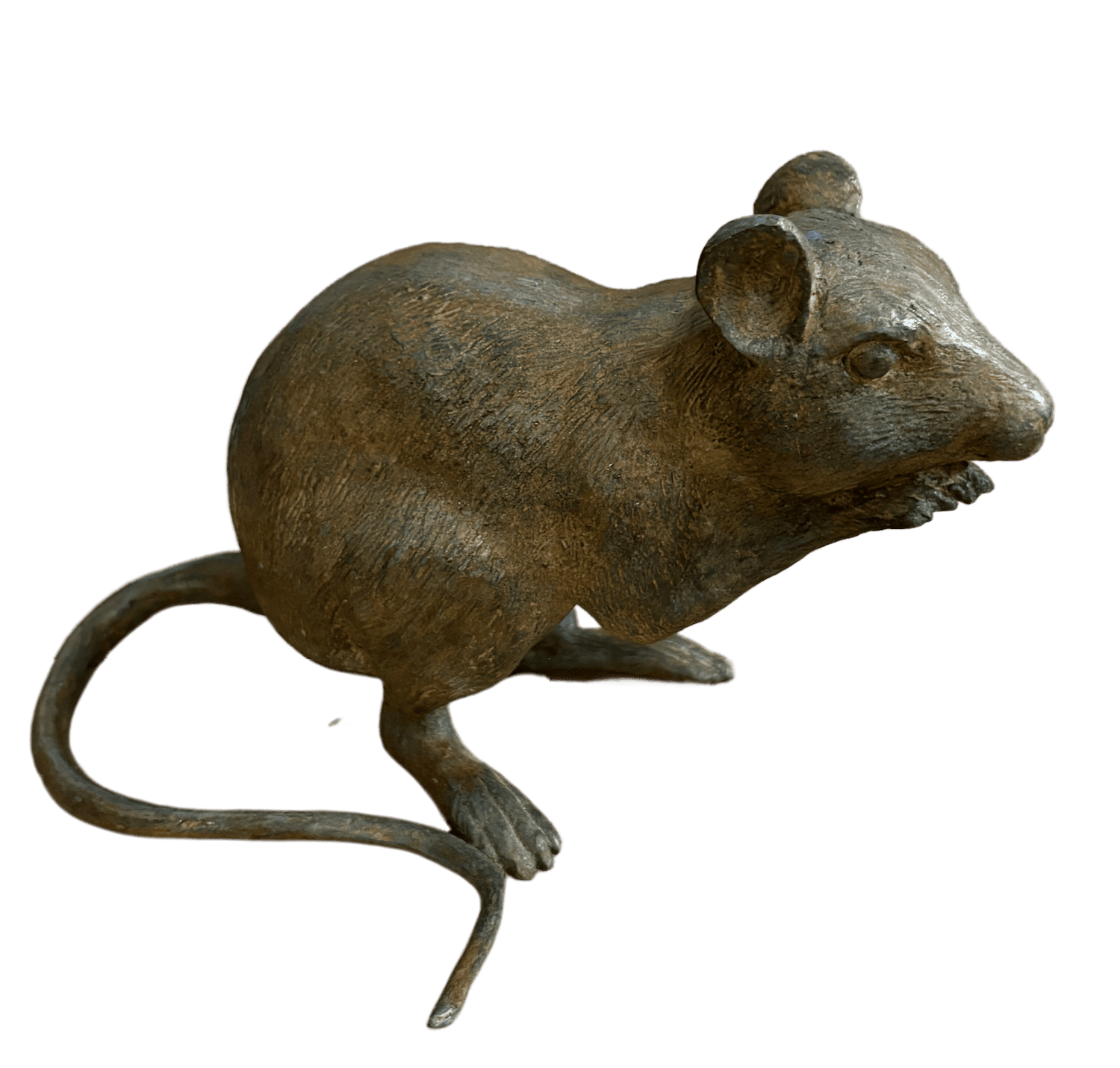 Bronzefigur Ratte RATZE