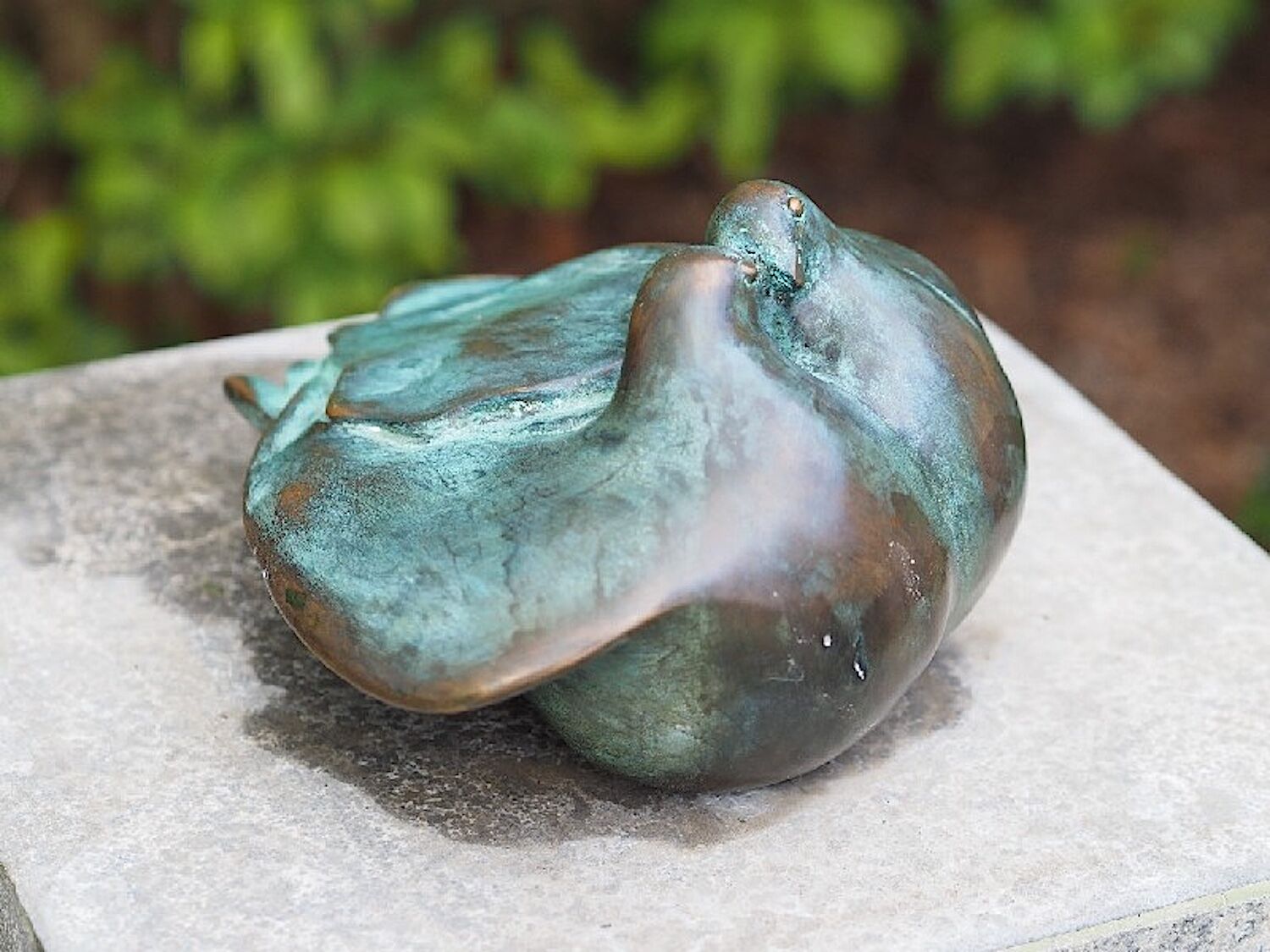 Bronzefigur Vogel TAUBENPAAR TRACY & TIMON, 18 cm