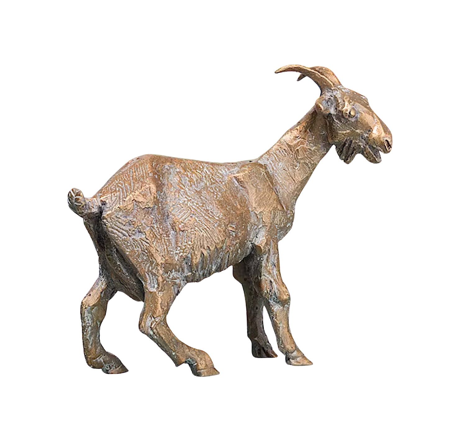 Bronzefigur ZIEGE, STEHEND