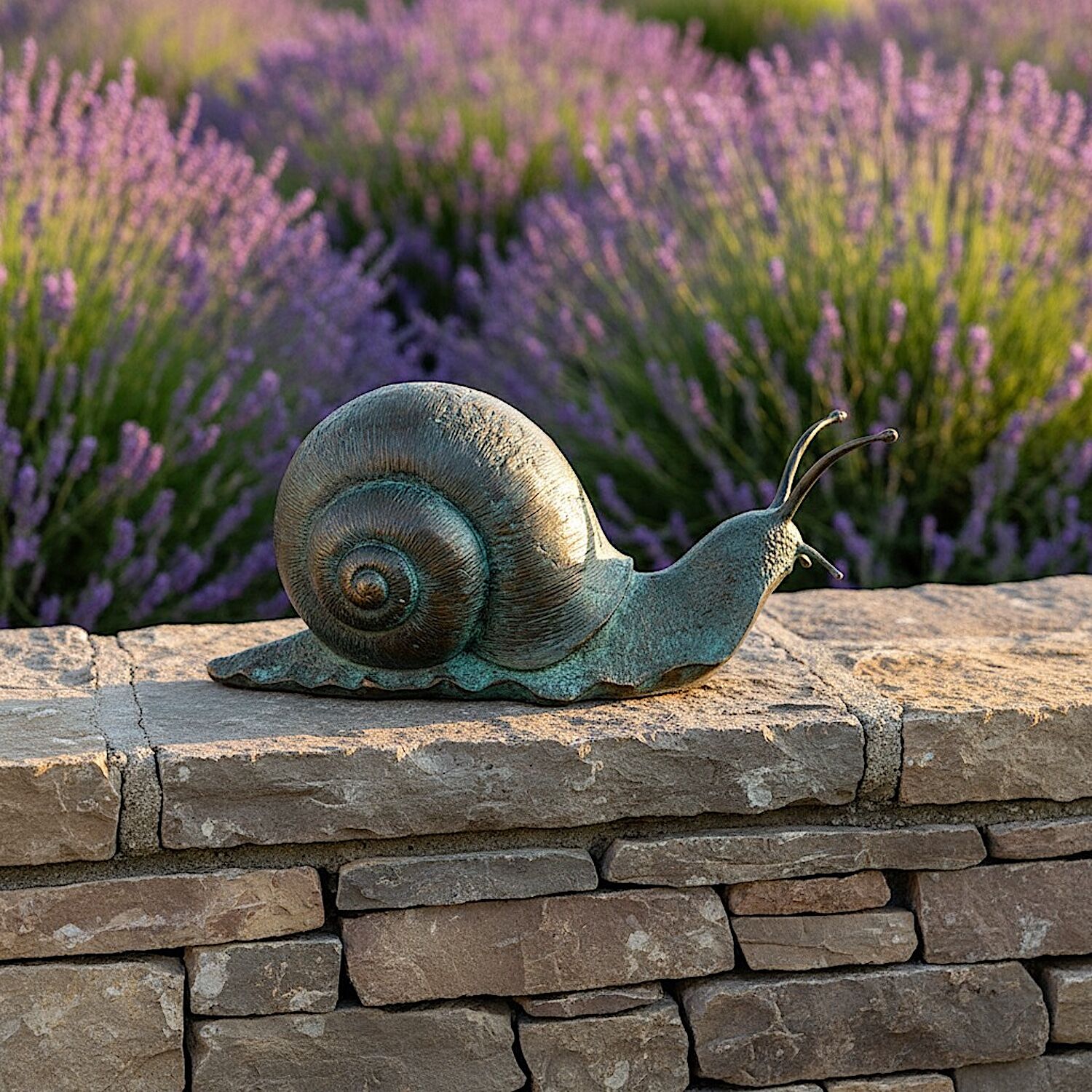 Bronzefigur Schnecke GERD