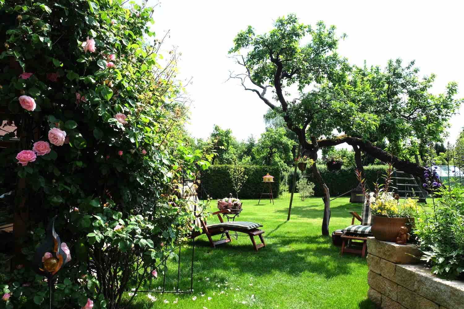 Werder/Havel: Garten-Idyllen bei einem Kunden mit einigen unserer Produkte Werder/Havel: Garten-Idyllen bei einem Kunden mit einigen unserer Produkte