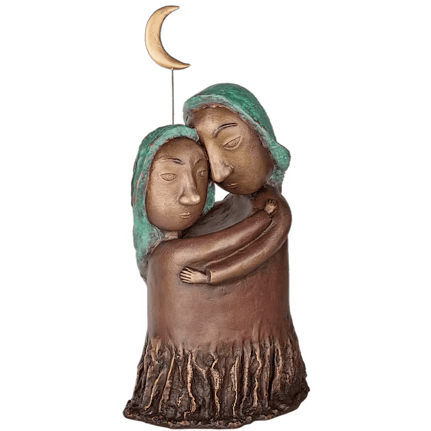 Bronzefigur HAPPINESS (von Natalia Obada)