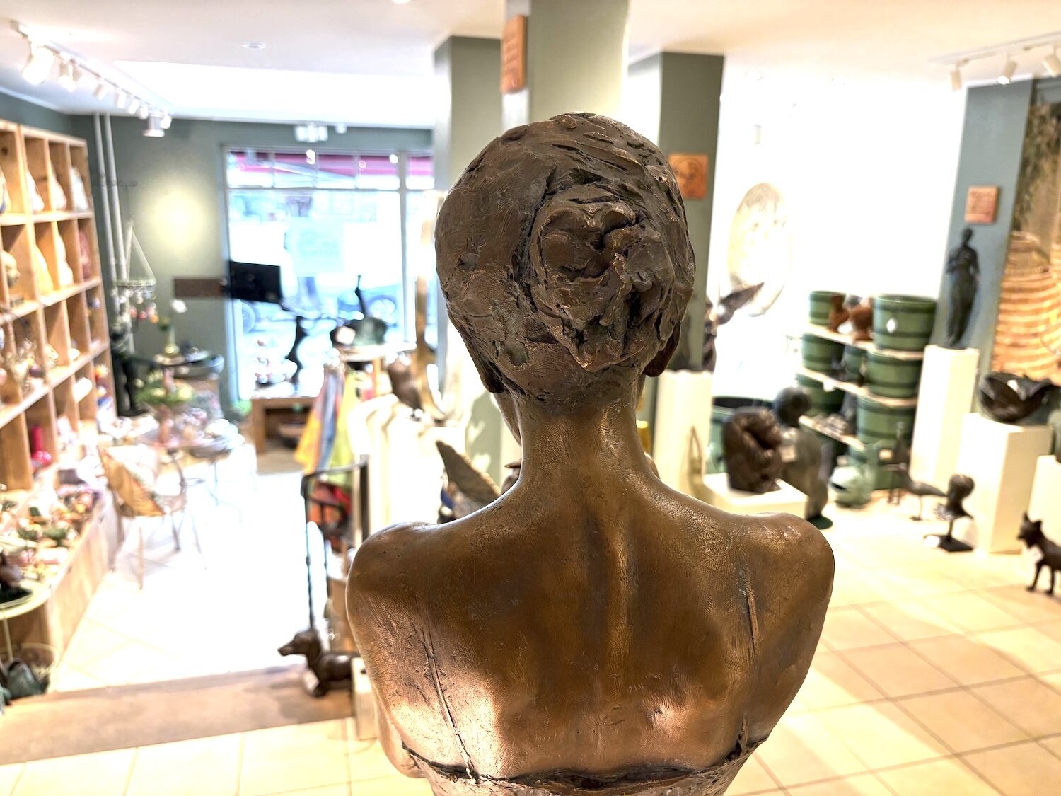 Bronzefigur FLORA