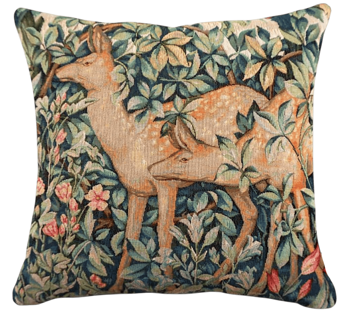 Gobelinkissenhülle Lutex MORRIS ZWEI REHE, 48 x 48 cm