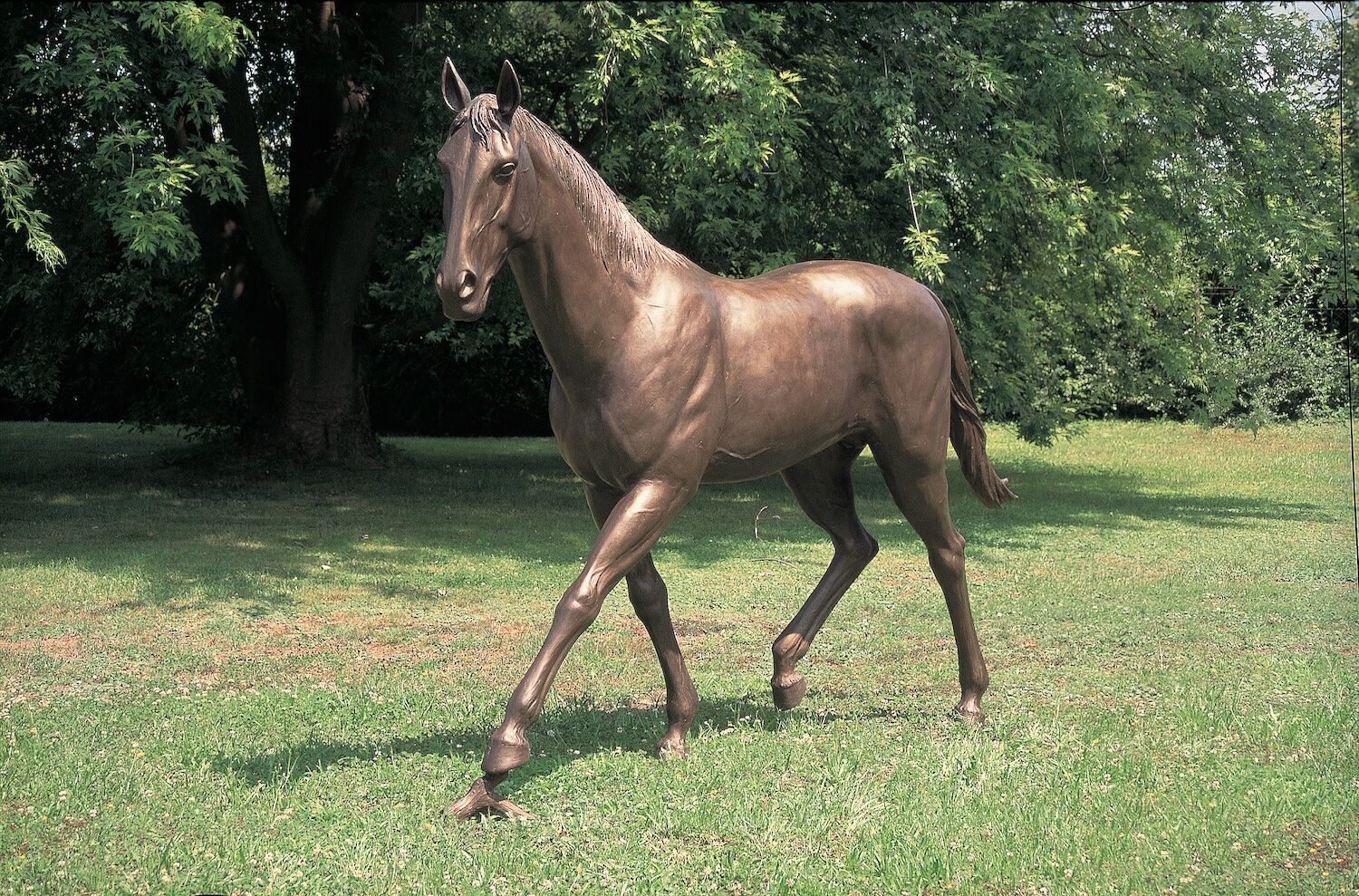 Bronzefigur Pferd AMAZING GRACE