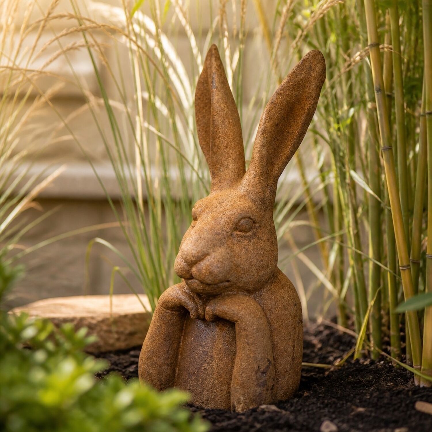 Gusseisen Hase GREG, 38 cm