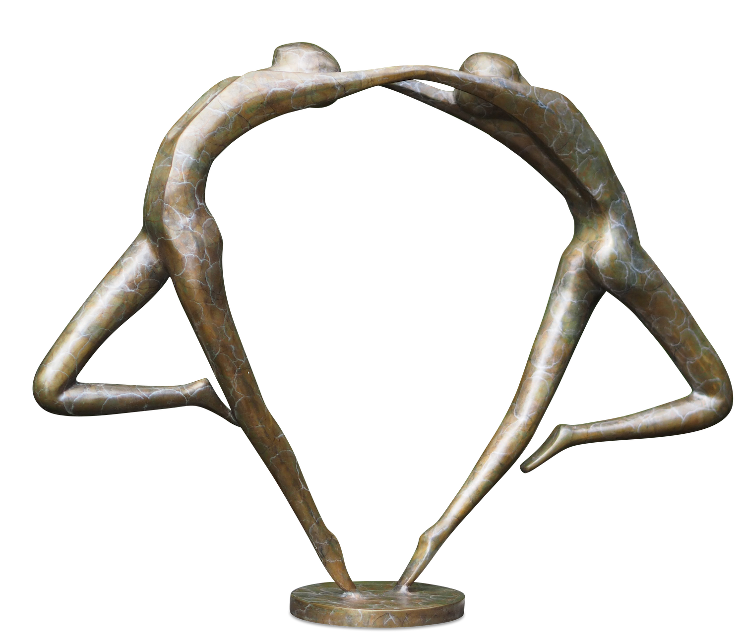 Bronzefigur TANZENDES PAAR-1