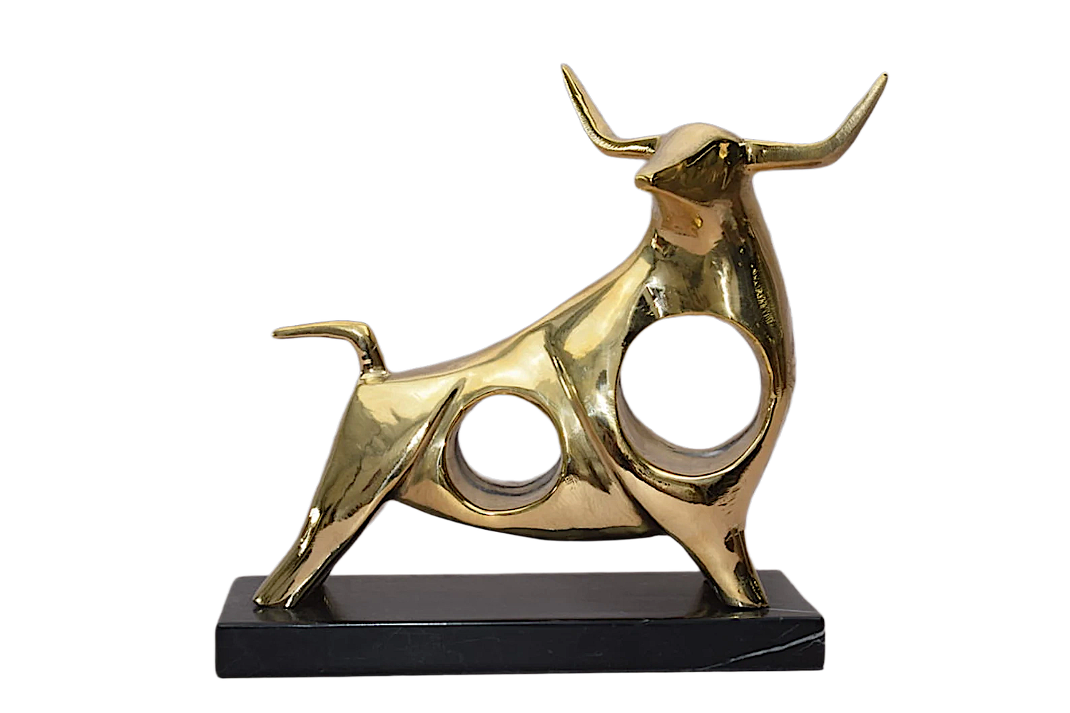 Bronzefigur MODERNER STIER BULLE Version 2