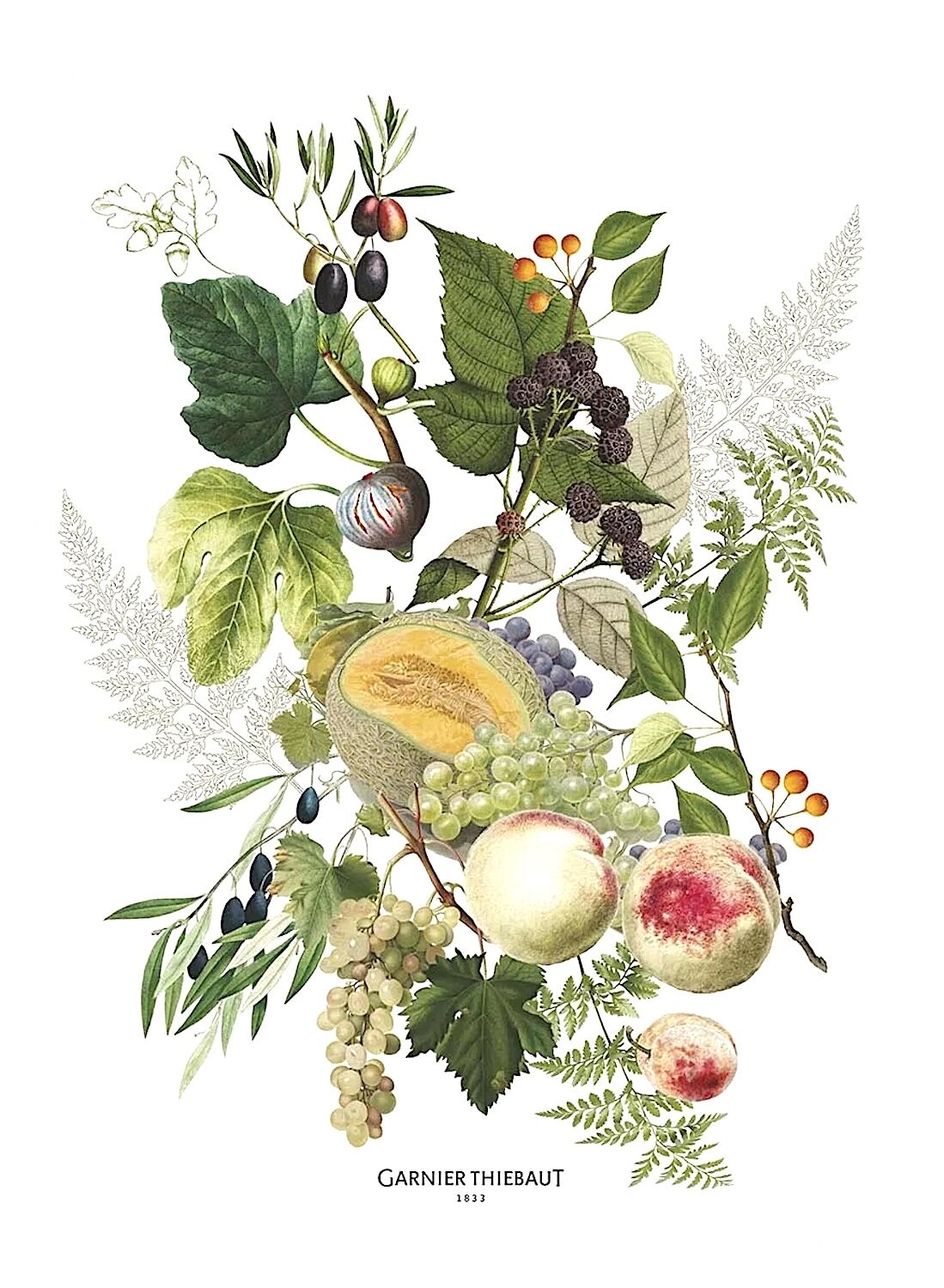 Geschirrtuch REICHER HERBST, Garnier Thiebaut, 50 x 70 cm