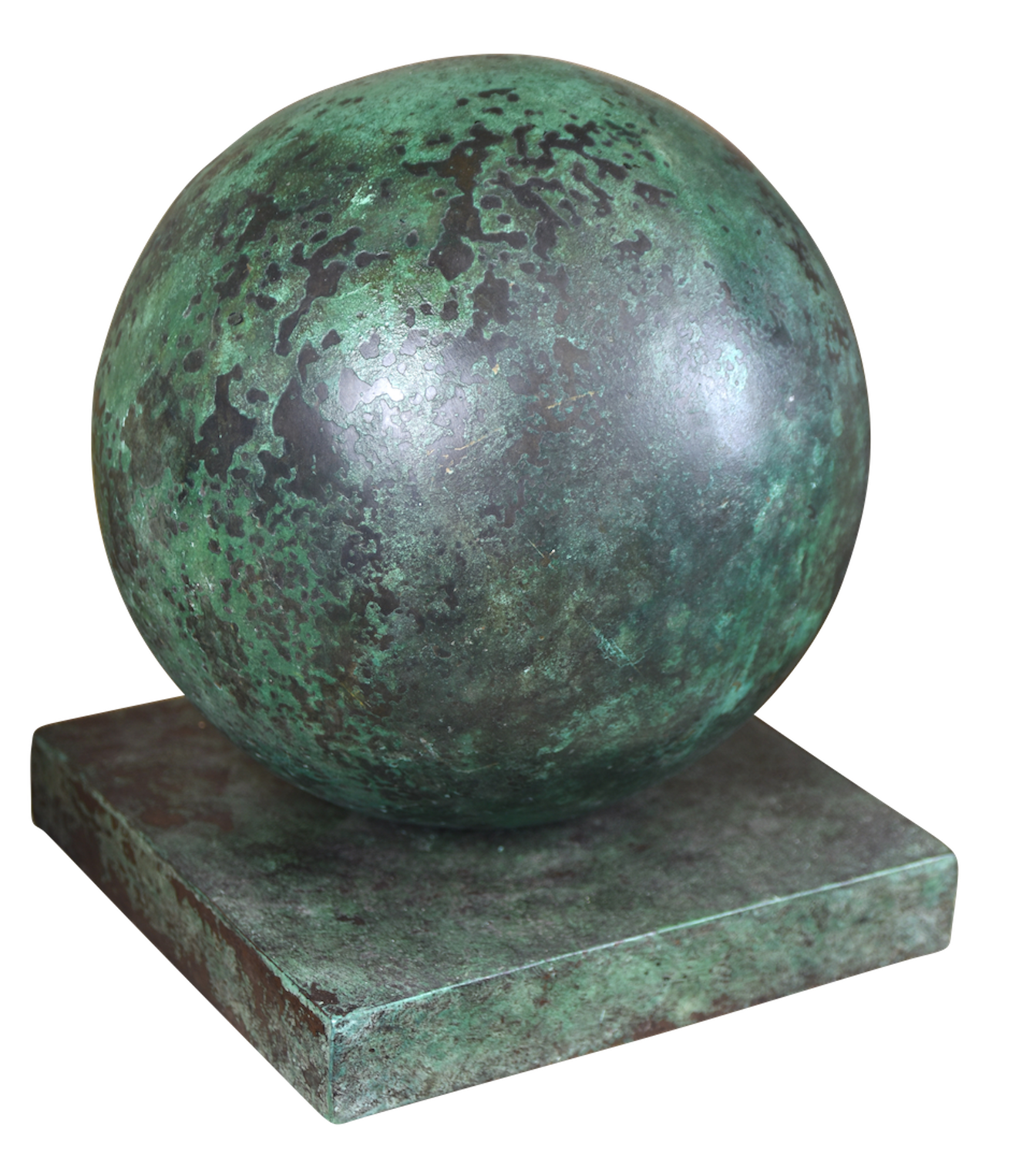 Bronzeobjekt KUGEL 20 cm