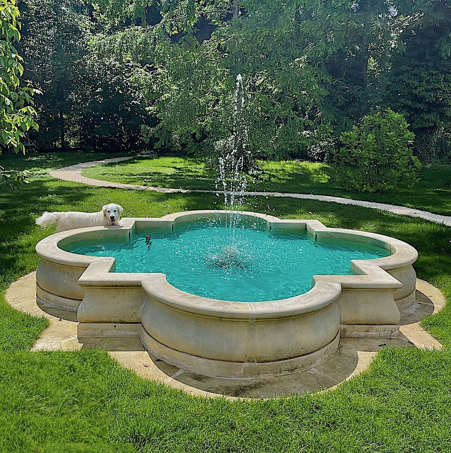 Tegernsee: Maßarbeit Steinbrunnen PADUA