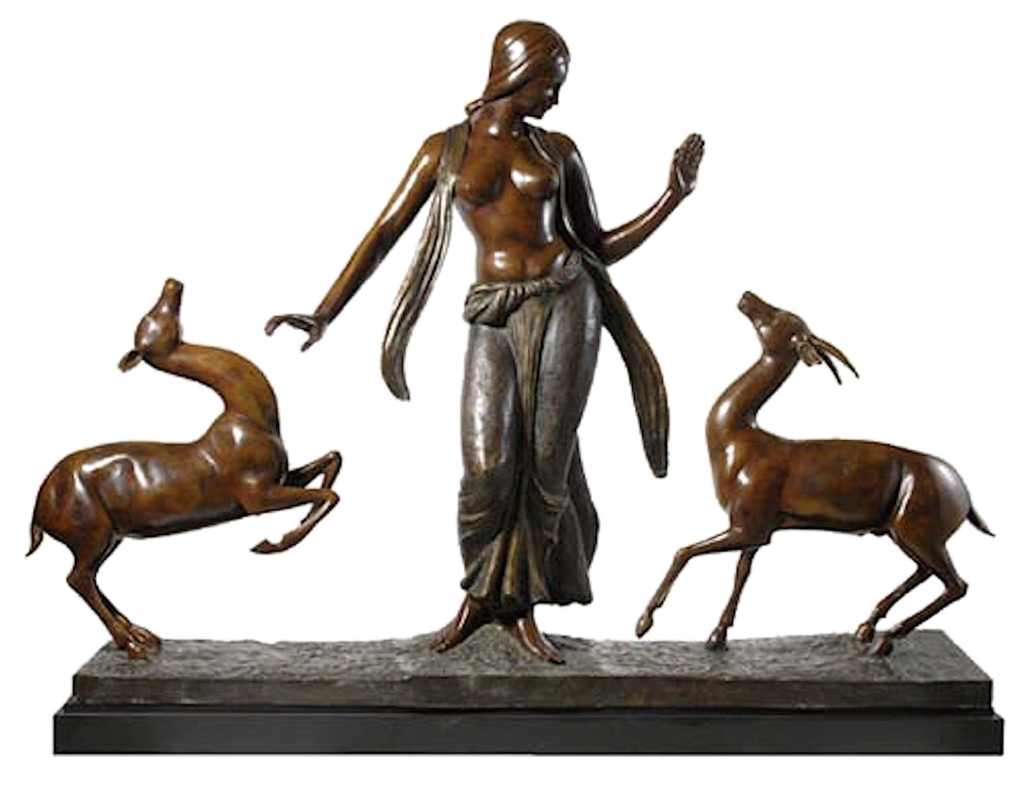 Bronzefigur PARTHENA