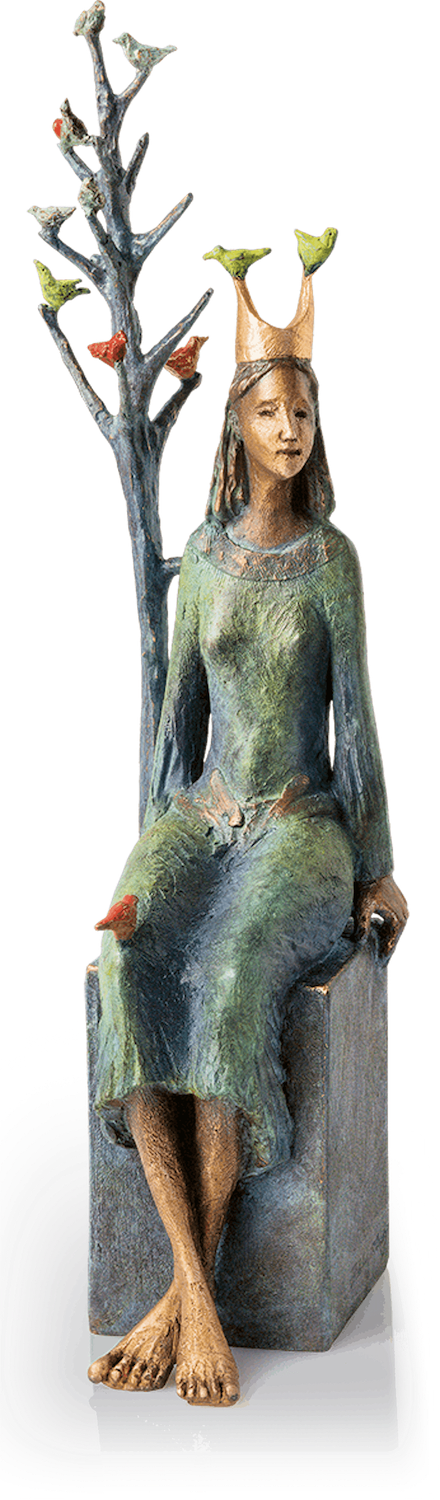 Bronzefigur PRINCESS (von Fidelma Massey)