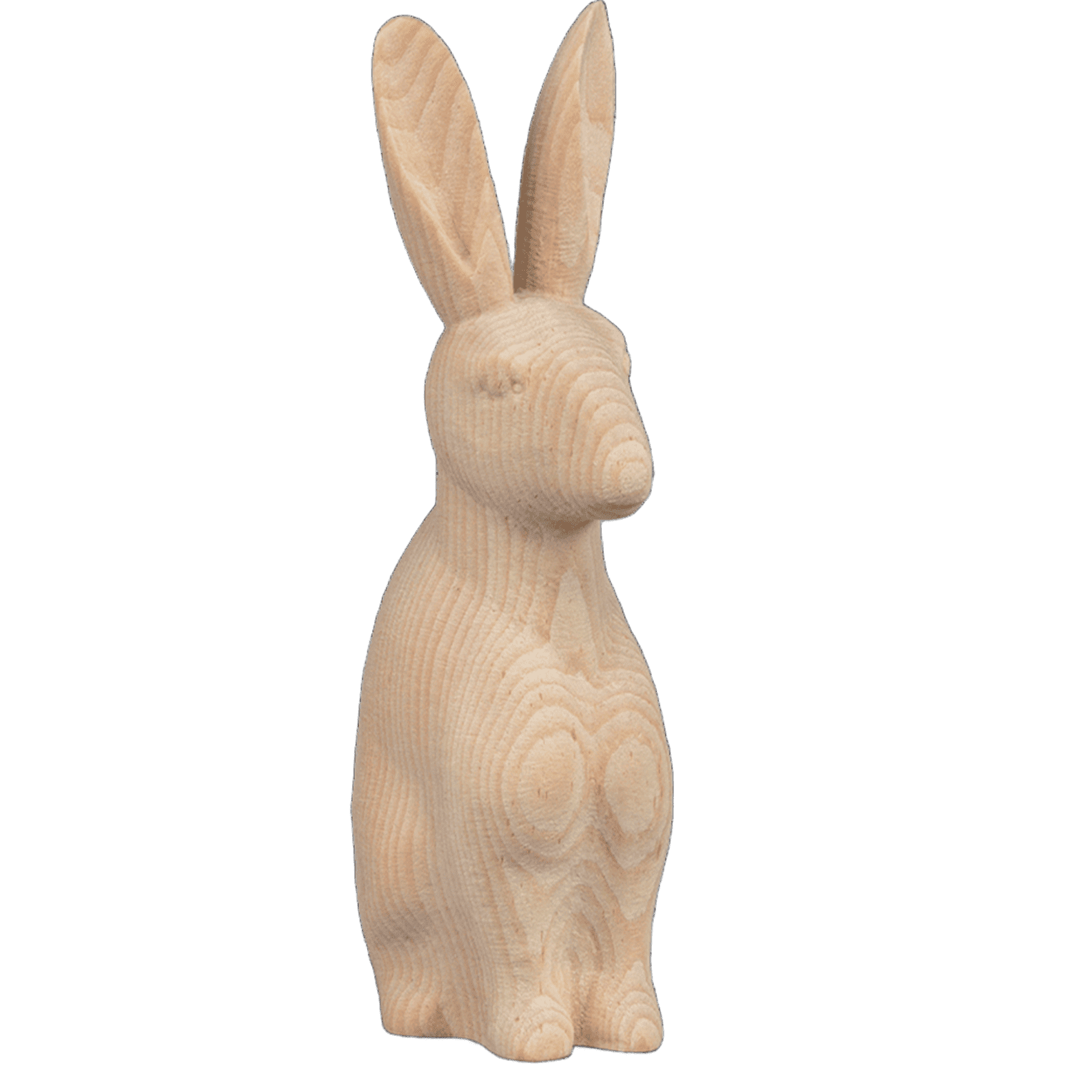Zirbenholz HASEN stehend,  12 cm
