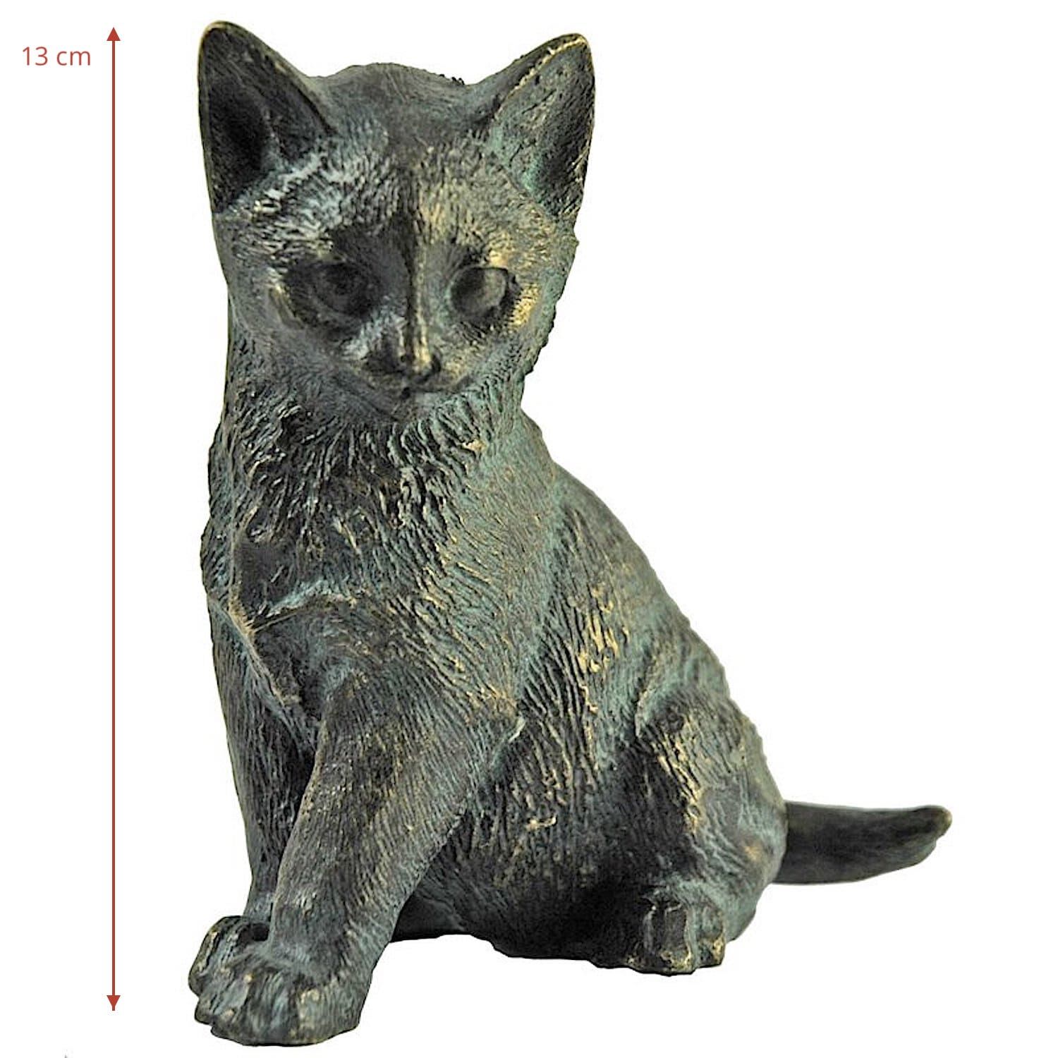 Bronzefigur Katze Kater LILLY