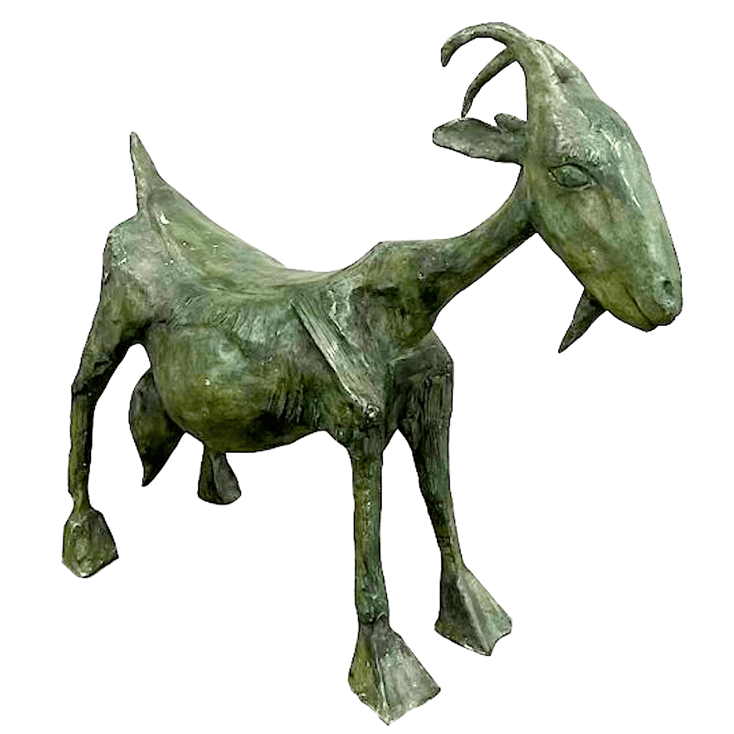 Bronzefigur ZIEGE (nach Pablo Picasso), 100 cm