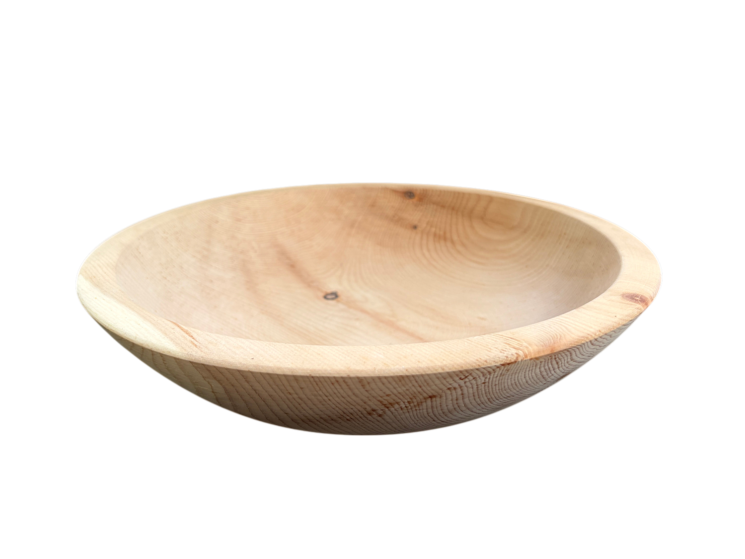 Zirbenholzschale, natur, rund, ø 30 cm, 7 cm hoch