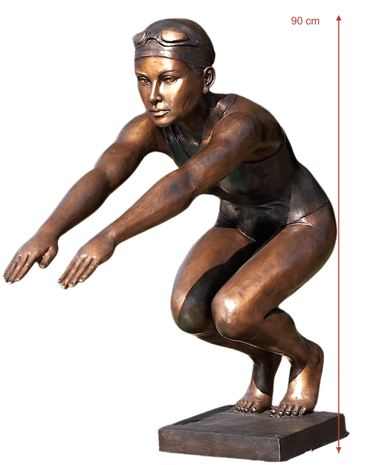 Bronzefigur CATHY