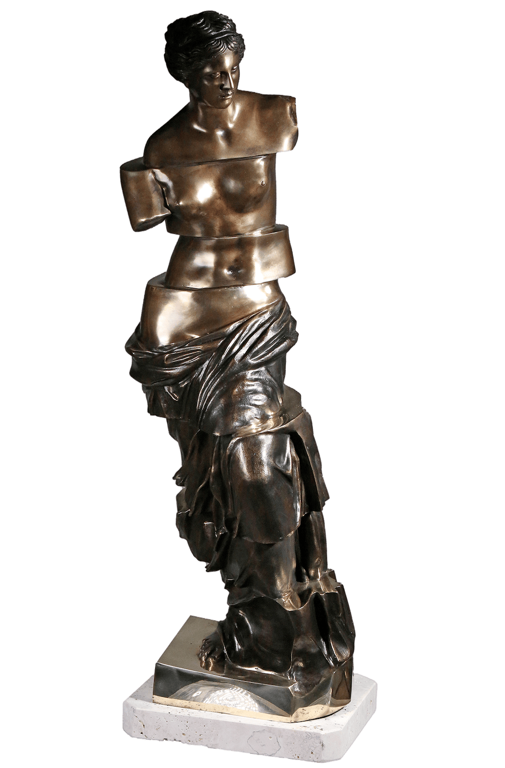Bronzefigur MODULIERTE VENUS VON MILO