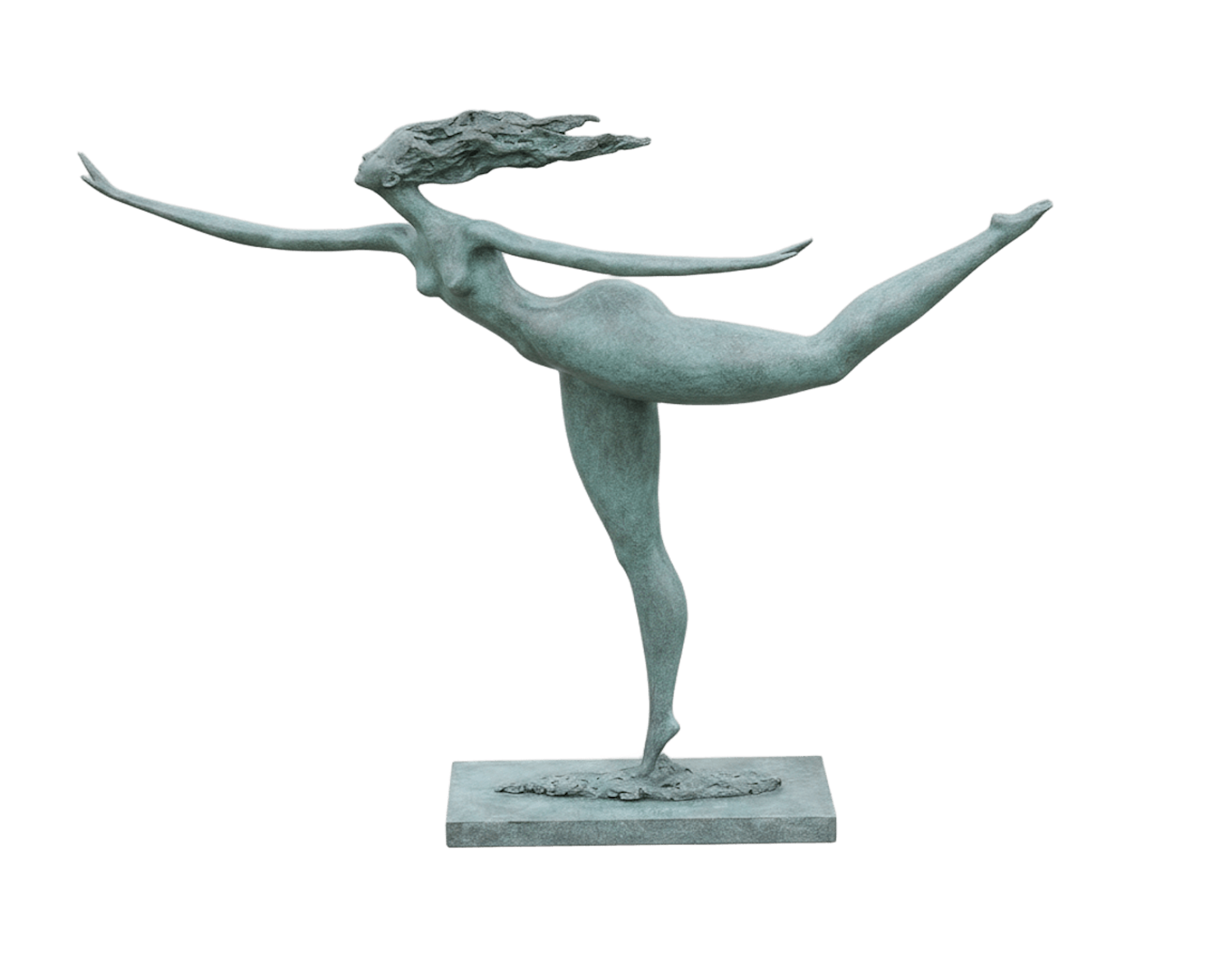 Bronzefigur SANDRINE, 120 cm