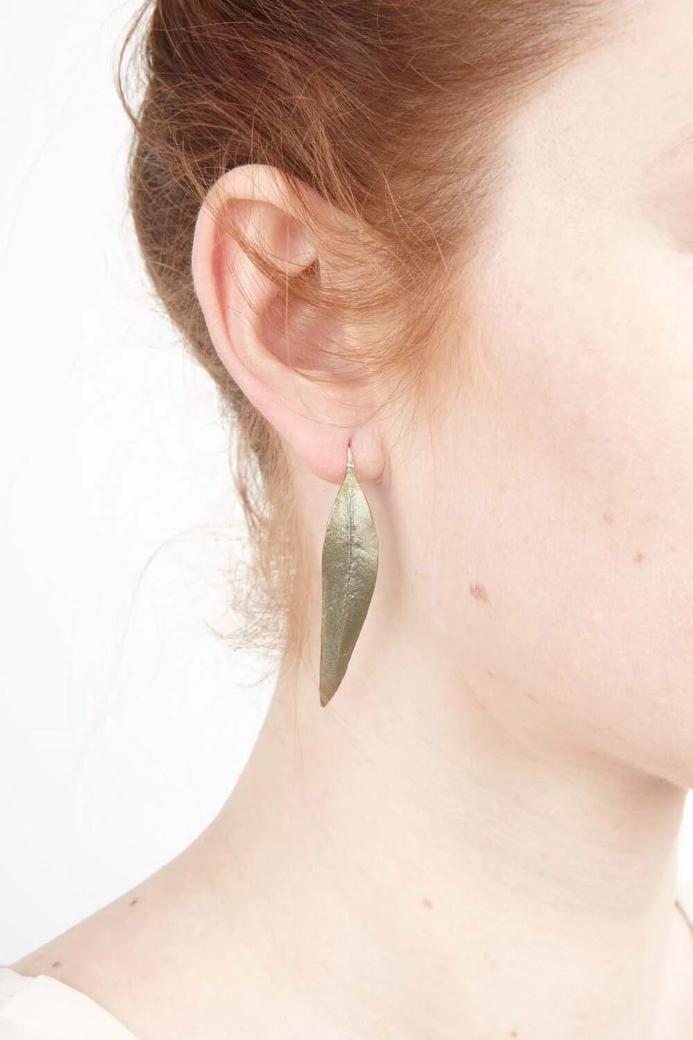 Bronzeschmuck EUKALYPTUS Ohrhänger