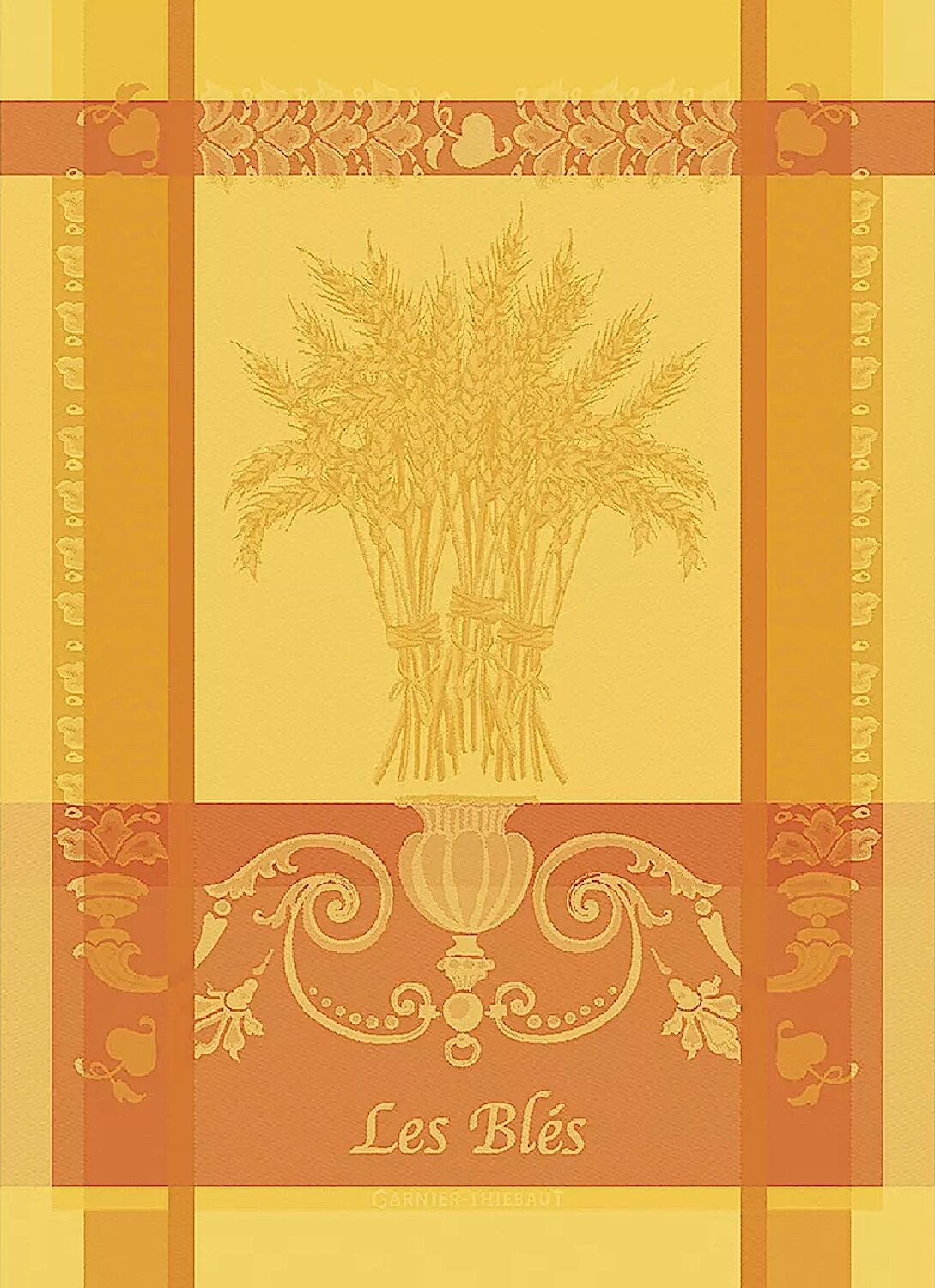 Geschirrtuch WEIZEN safrangelb, Garnier Thiebaut, 56 x 77 cm