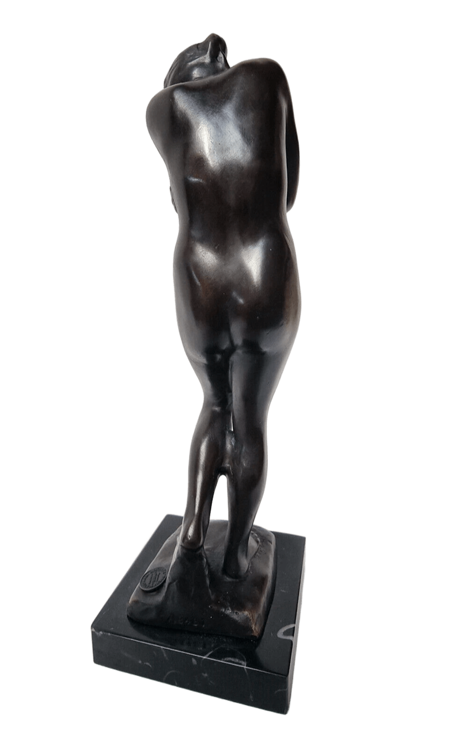 Bronzefigur EVA, nach Auguste A. Rodin, 29 cm