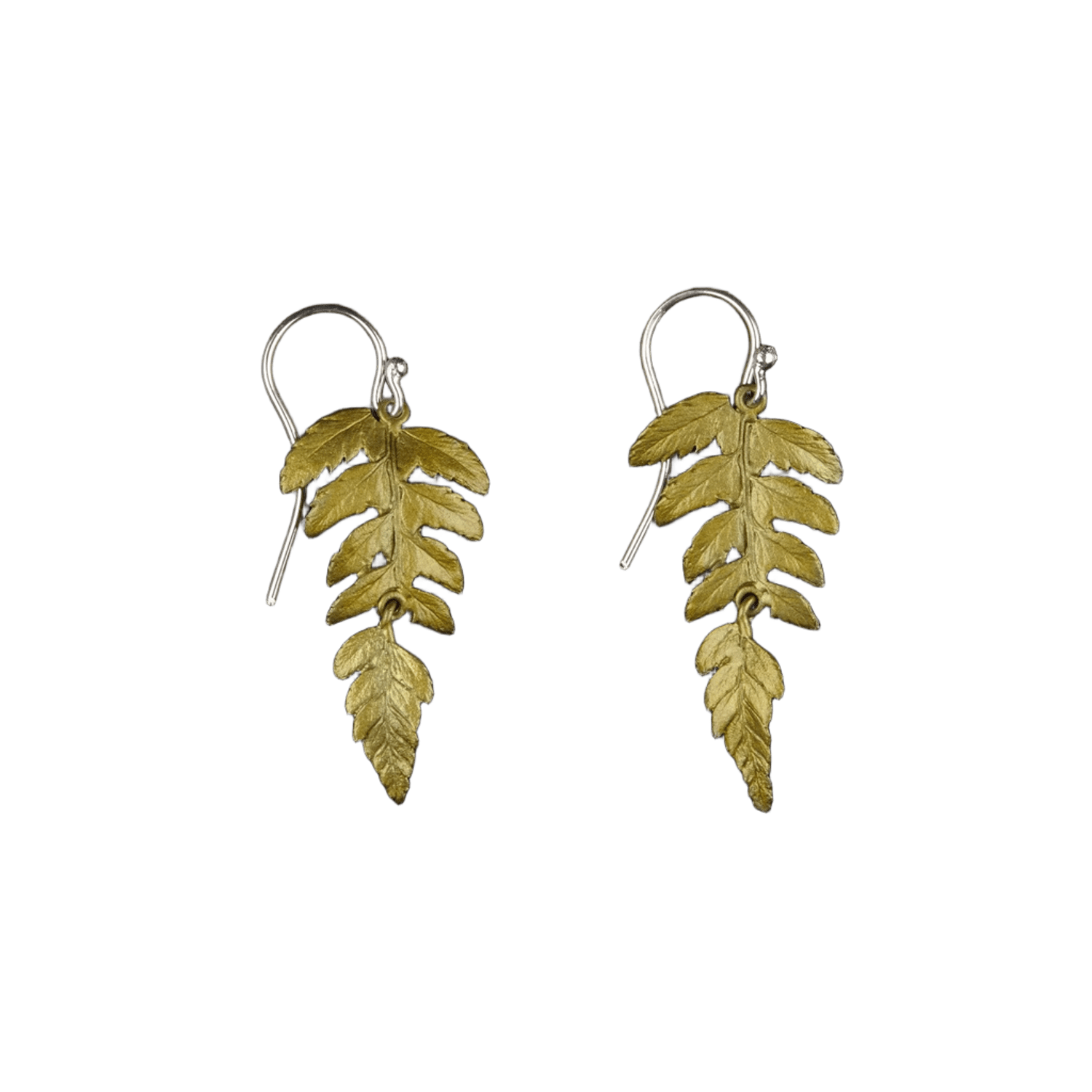 Bronzeschmuck FARN Ohrhänger