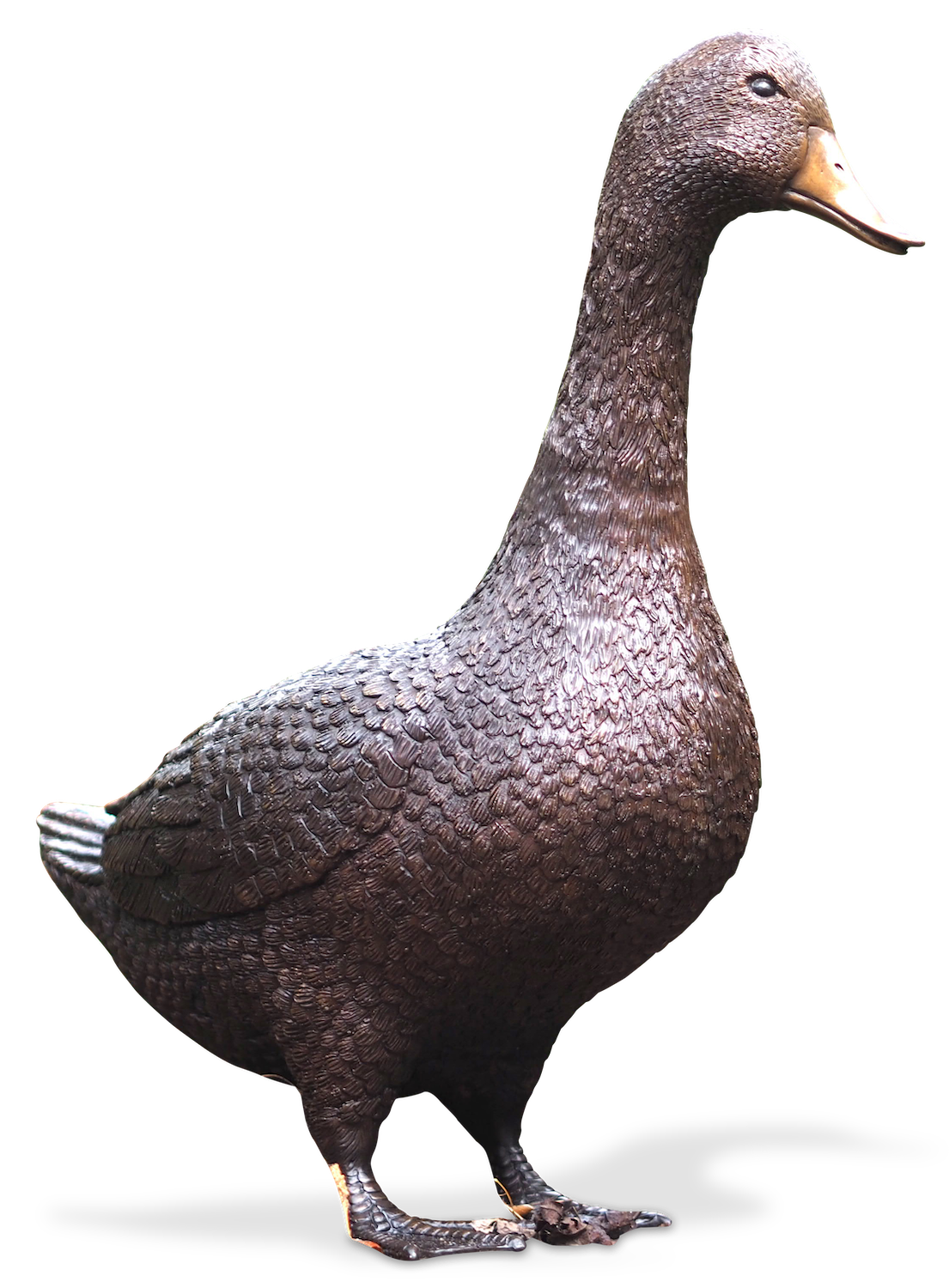 Bronzefigur Vogel Gans ELENOR