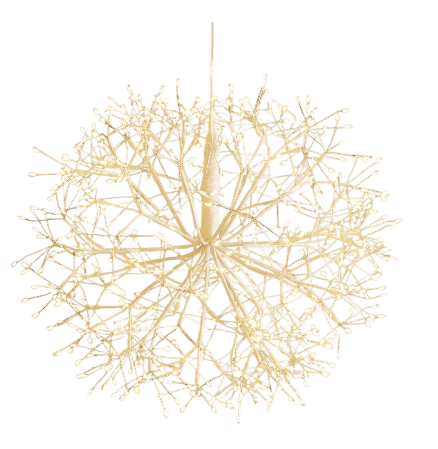 LED LICHTOBJEKT 576 Lichter, 40 cm, Leuchtkugel weiß