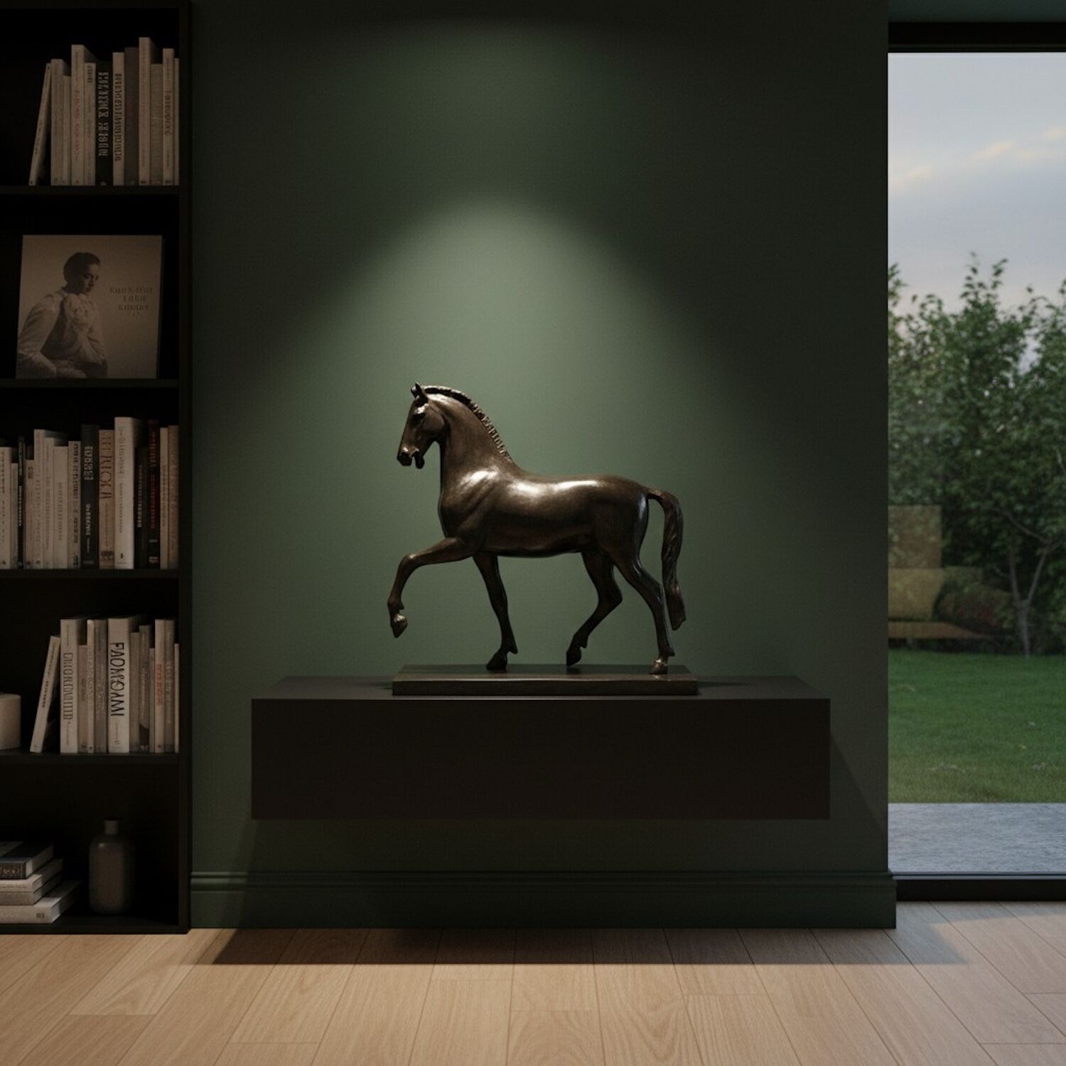 Bronzefigur PFERD Leonardo da Vinci