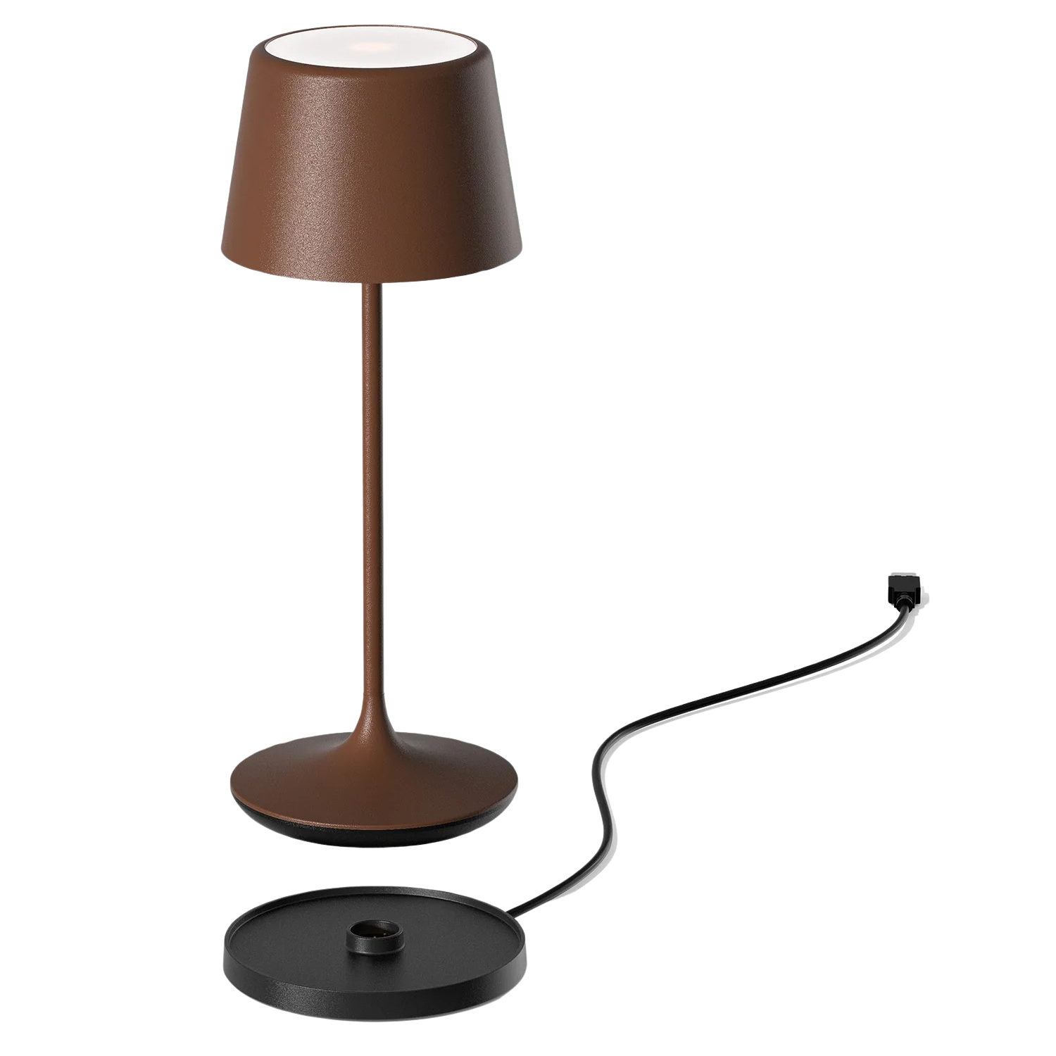 Tischleuchte LUNA 300 Tischlampe corten