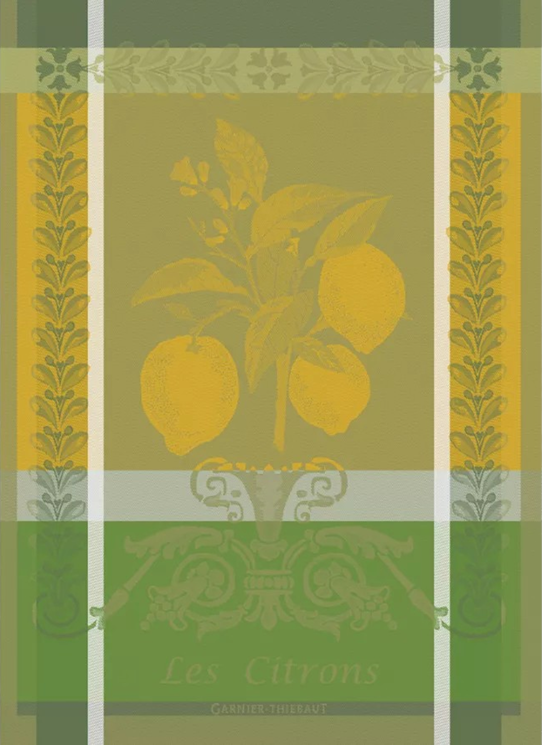 Geschirrtuch DREI ZITRONEN, Garnier Thiebaut, 56 x 77 cm