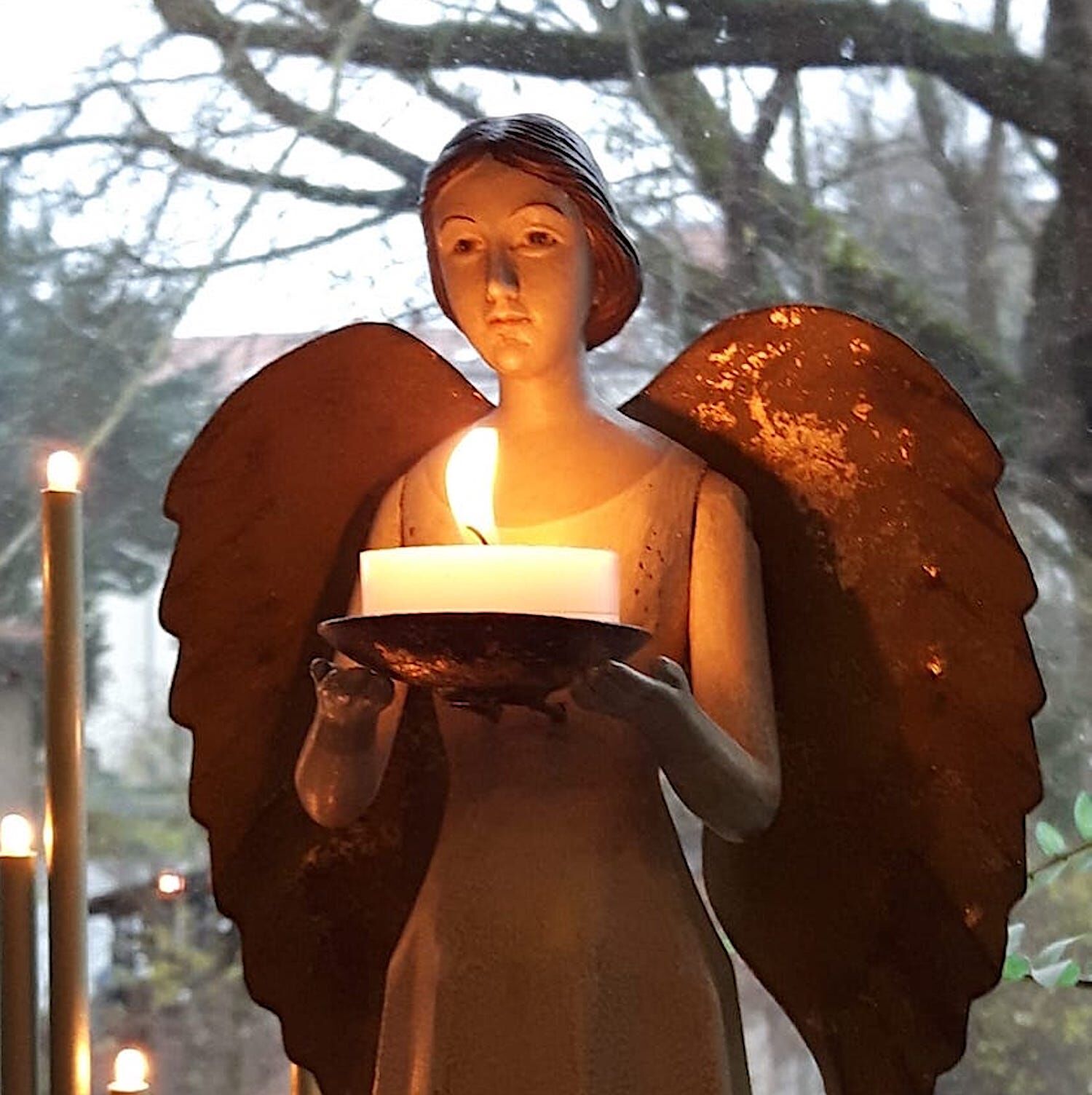 Potsdam: Engel aus Metall (nur im Ladengeschäft erhältlich)