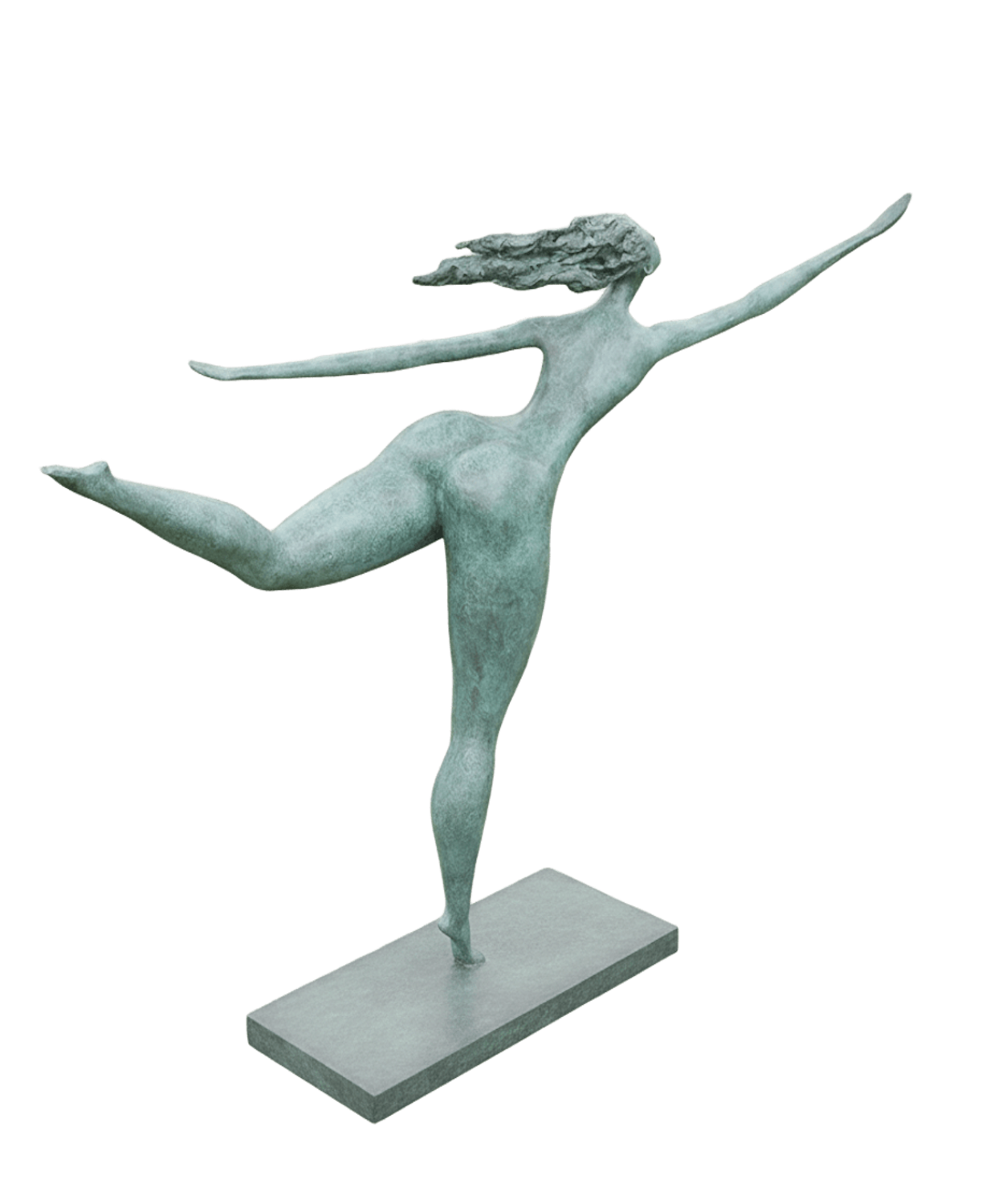 Bronzefigur SANDRINE, 120 cm