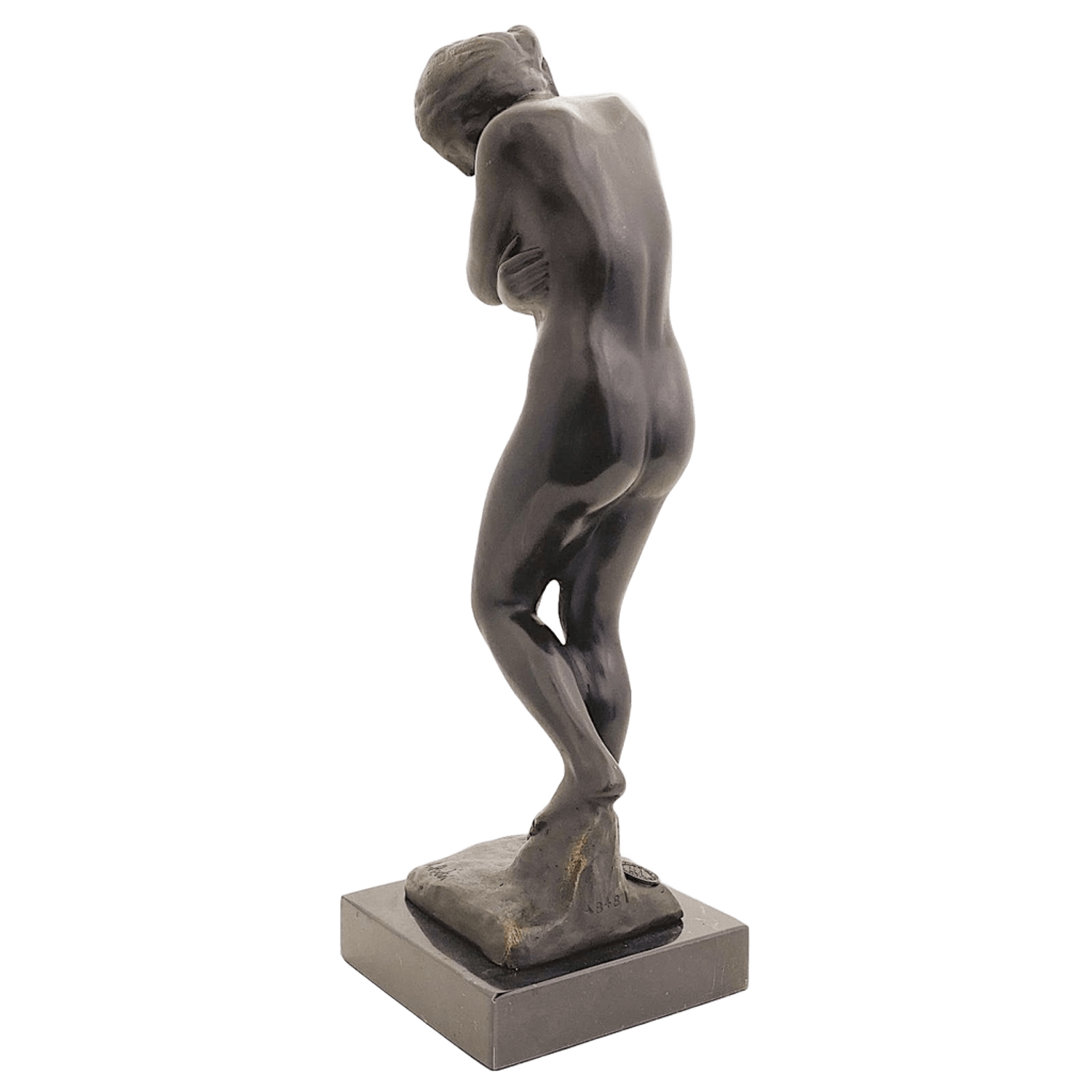 Bronzefigur EVA, nach Auguste A. Rodin, 29 cm