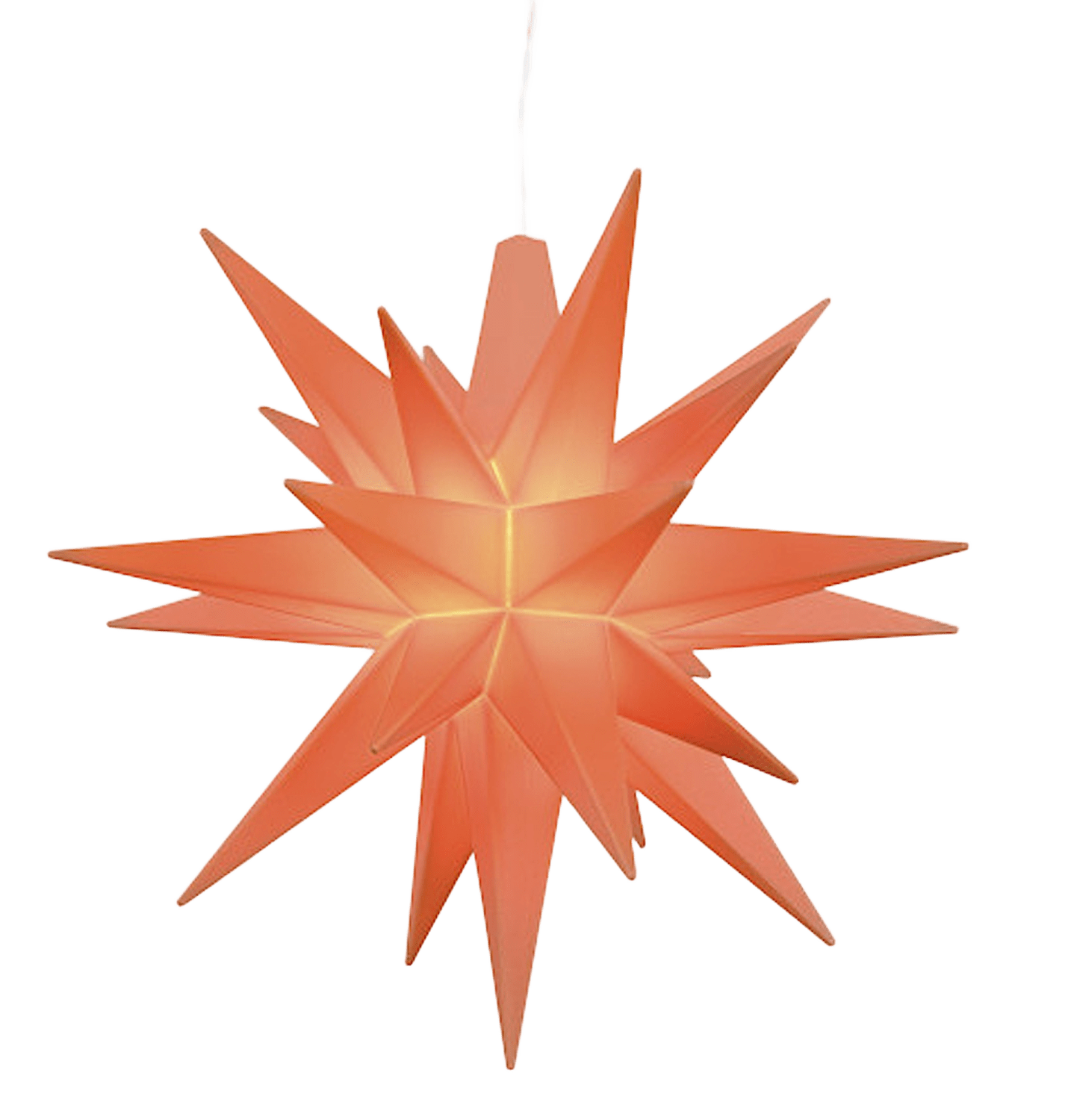 Original HERRNHUTER MINIATURSTERN 8 cm, apricot, limitierte Sonderedition 2026