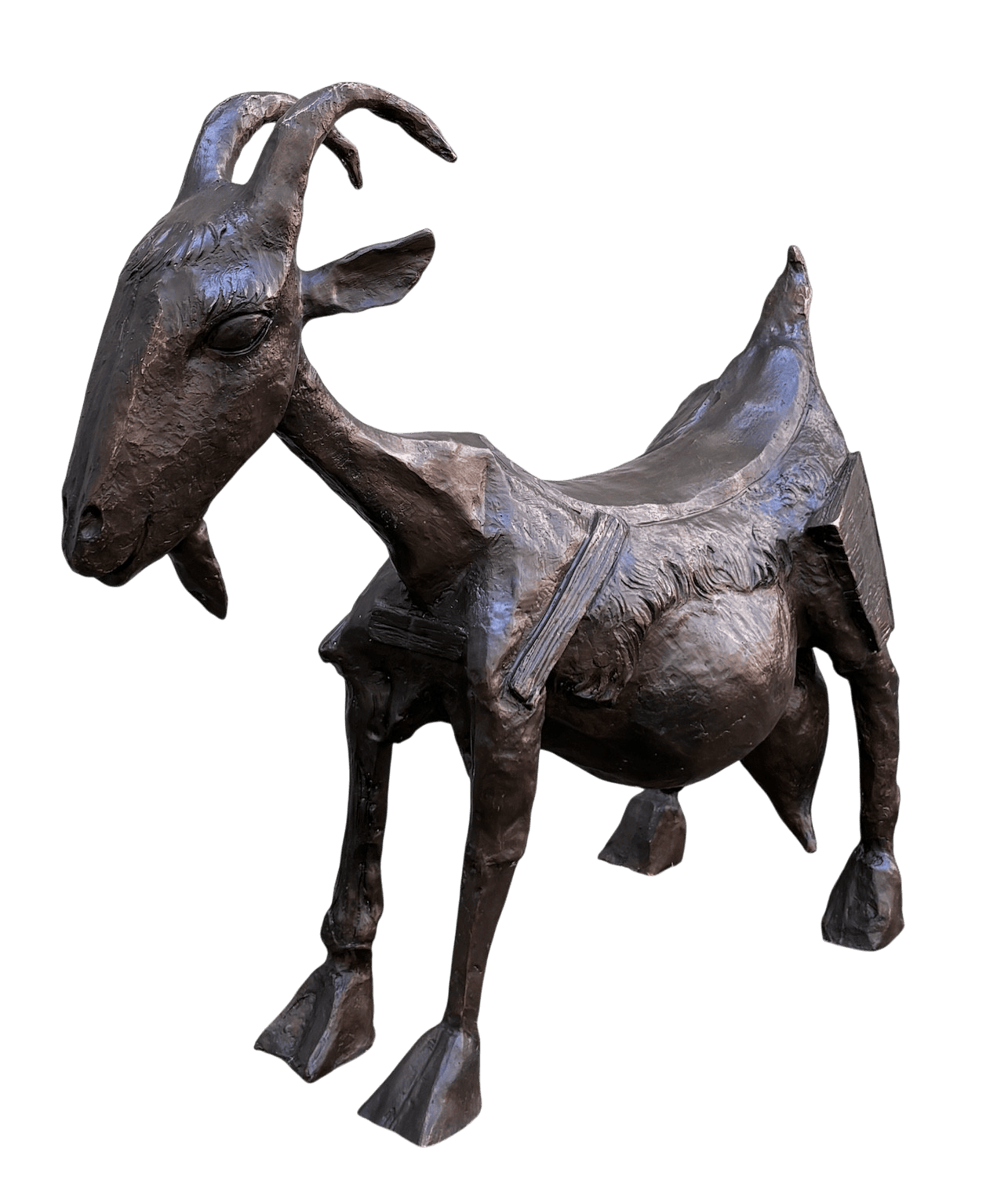 Bronzefigur ZIEGE ESMERALDA (nach Pablo Picasso), 100 cm
