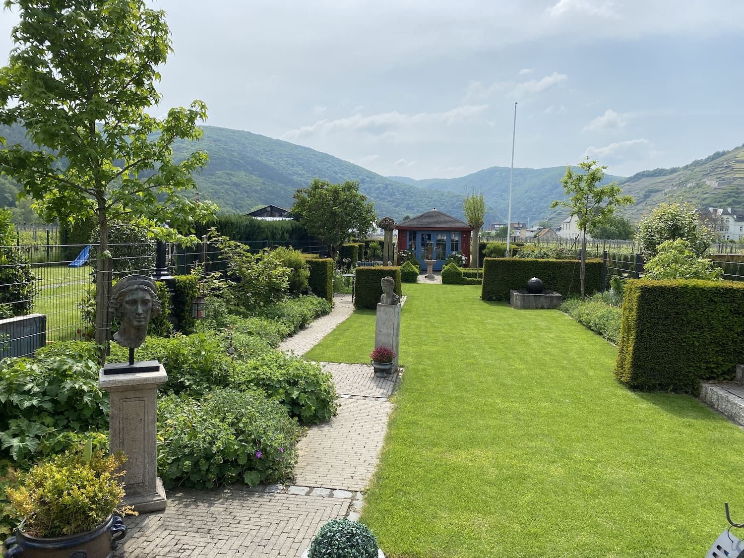 Bronzebüste CAGLI, Kundenfoto Bad Neuenahr-Ahrweiler