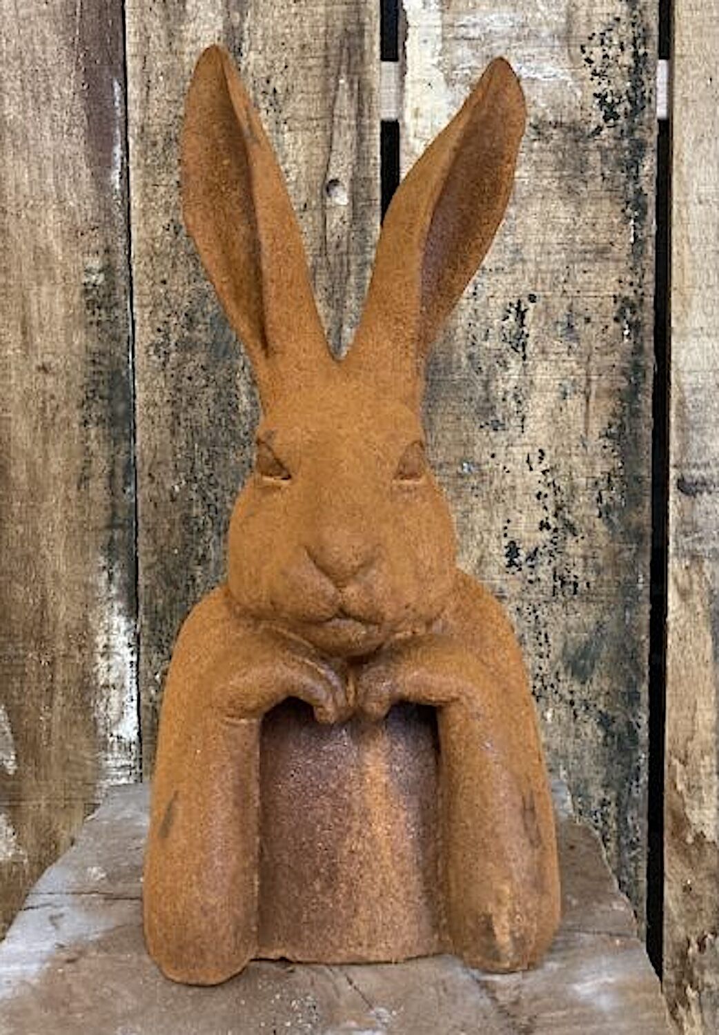 Gusseisen Hase GREG, 38 cm